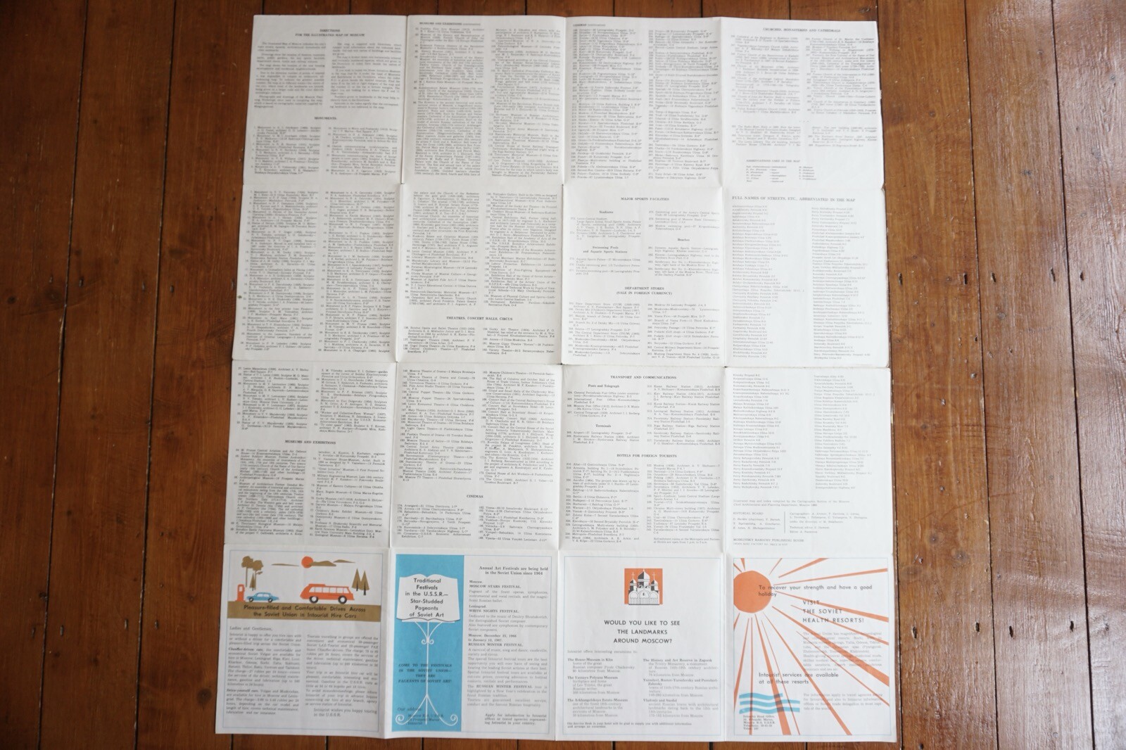c1960s 1970s Moscow Russia Railway Map