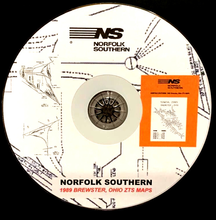 Norfolk Southern 1989 Brewster – Akron & Canton Ohio ZTS Book PDF Pages on DVD