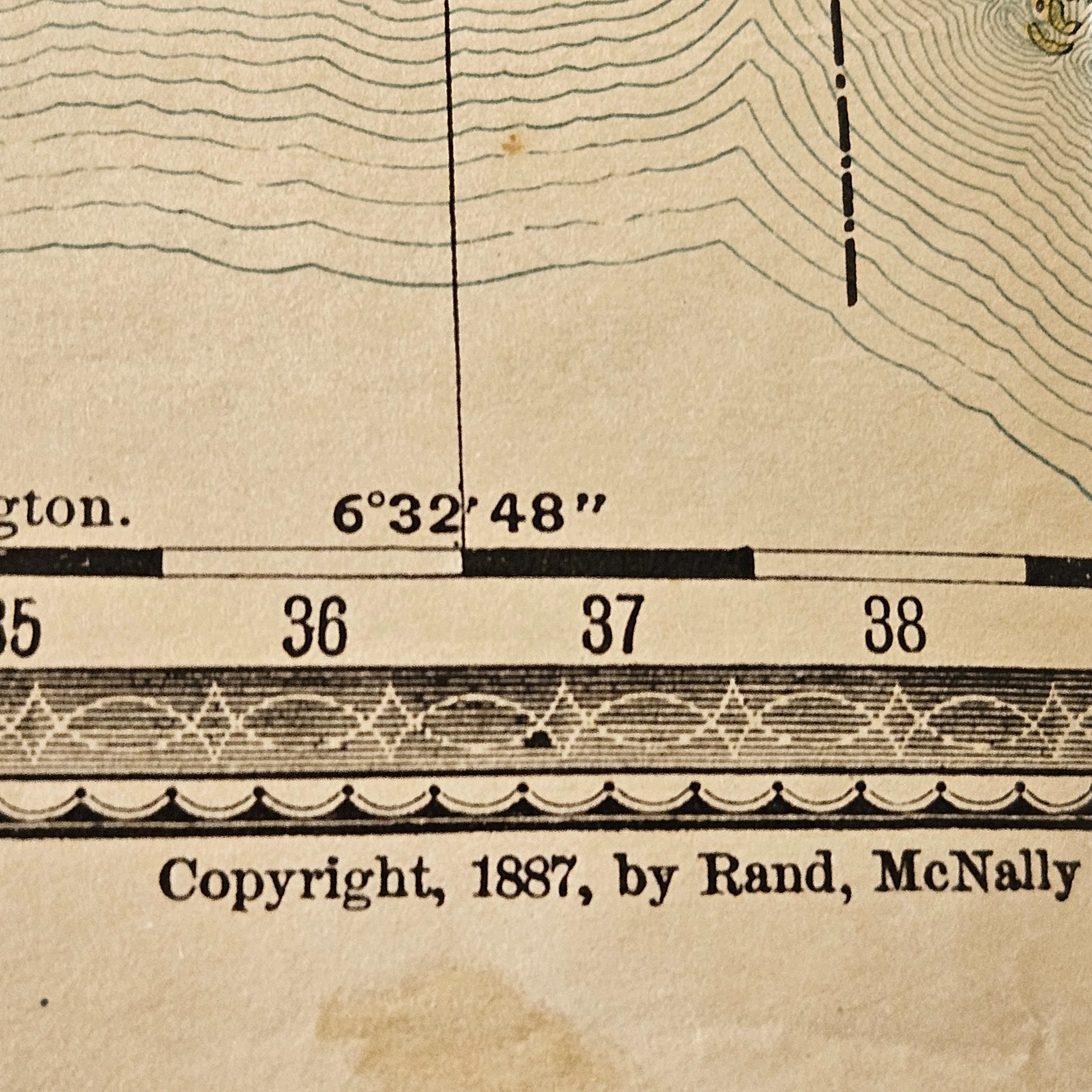 1887 Rand McNally Pocket Guide & Map Of MA & Entire Railroad System