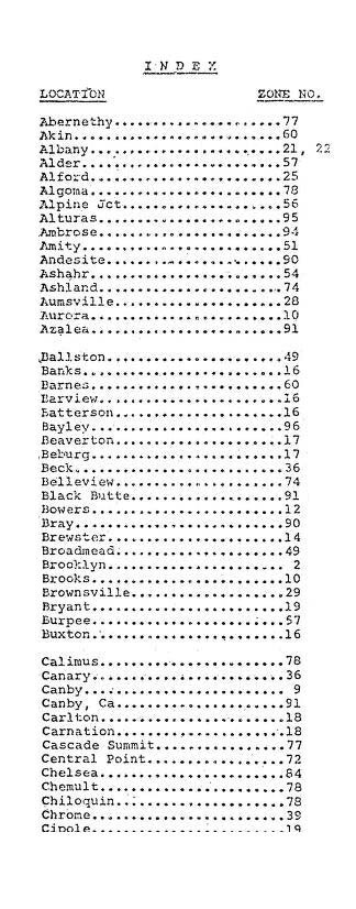 Southern Pacific RR 1979 Oregon Division SPINS ZONES 1 to 97 PDF pages on DVD