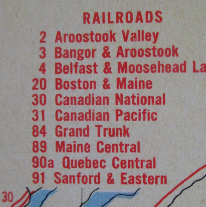 LA ME 1956 LOUISIANA RAILROAD Map. NATCHEZ URANIA & RUSTON RR ~or~ MAINE