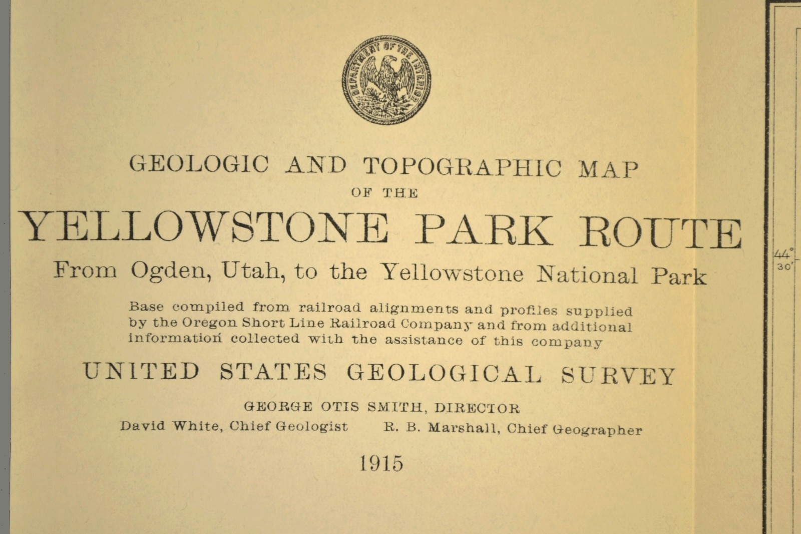 1915 Union Pacific Railroad Map Rexburg Idaho Sugar City ID Fremont County