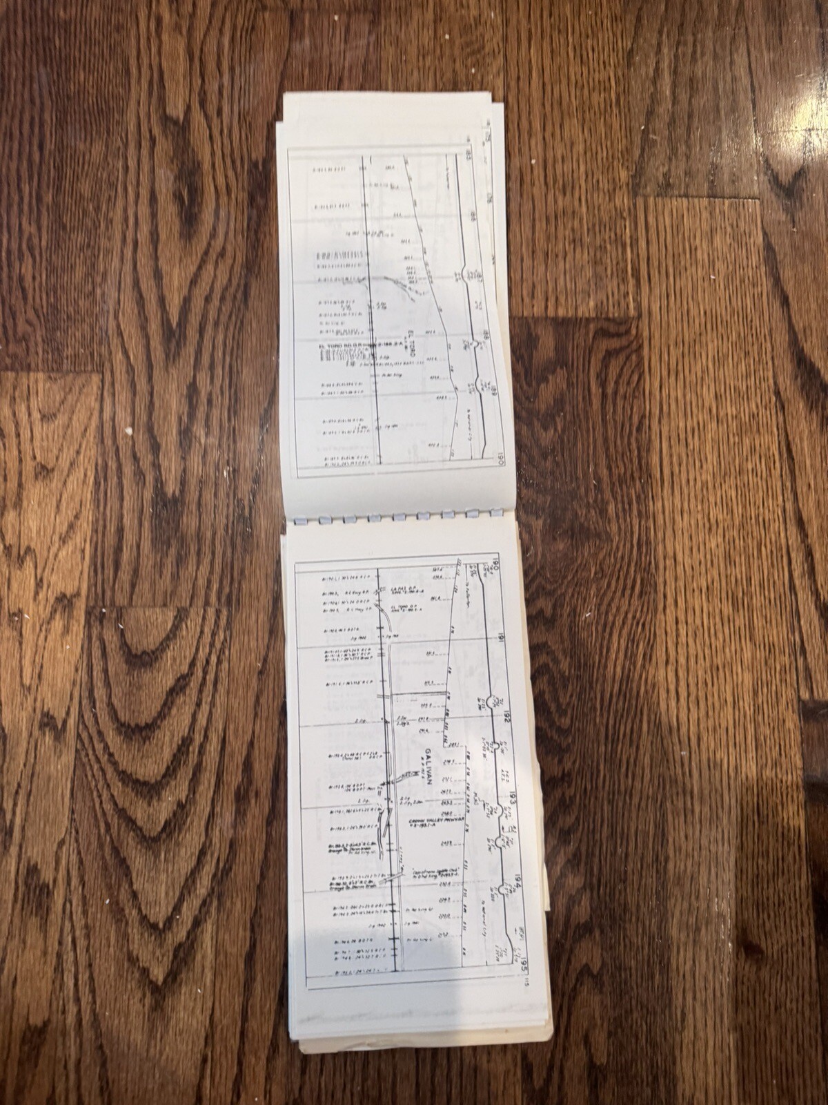 ATSF Santa Fe Track Chart Book 9 1972 Topock Los Angeles Fullerton San Diego
