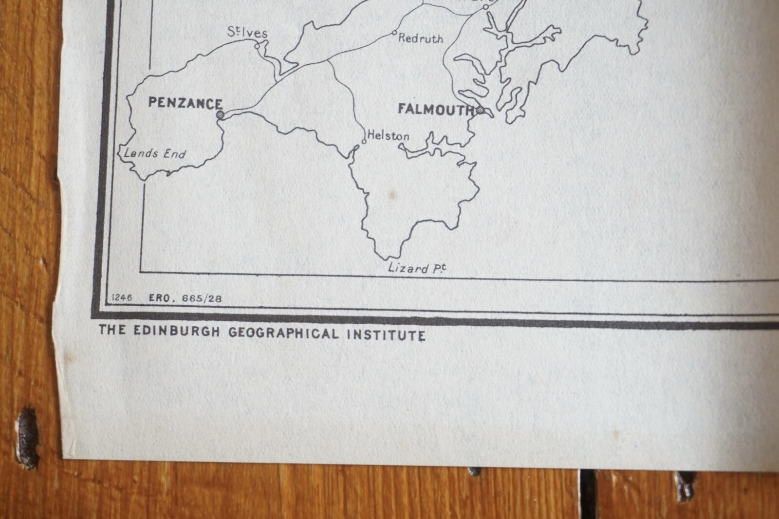 1928 LMS London Midland Scottish Railway Map