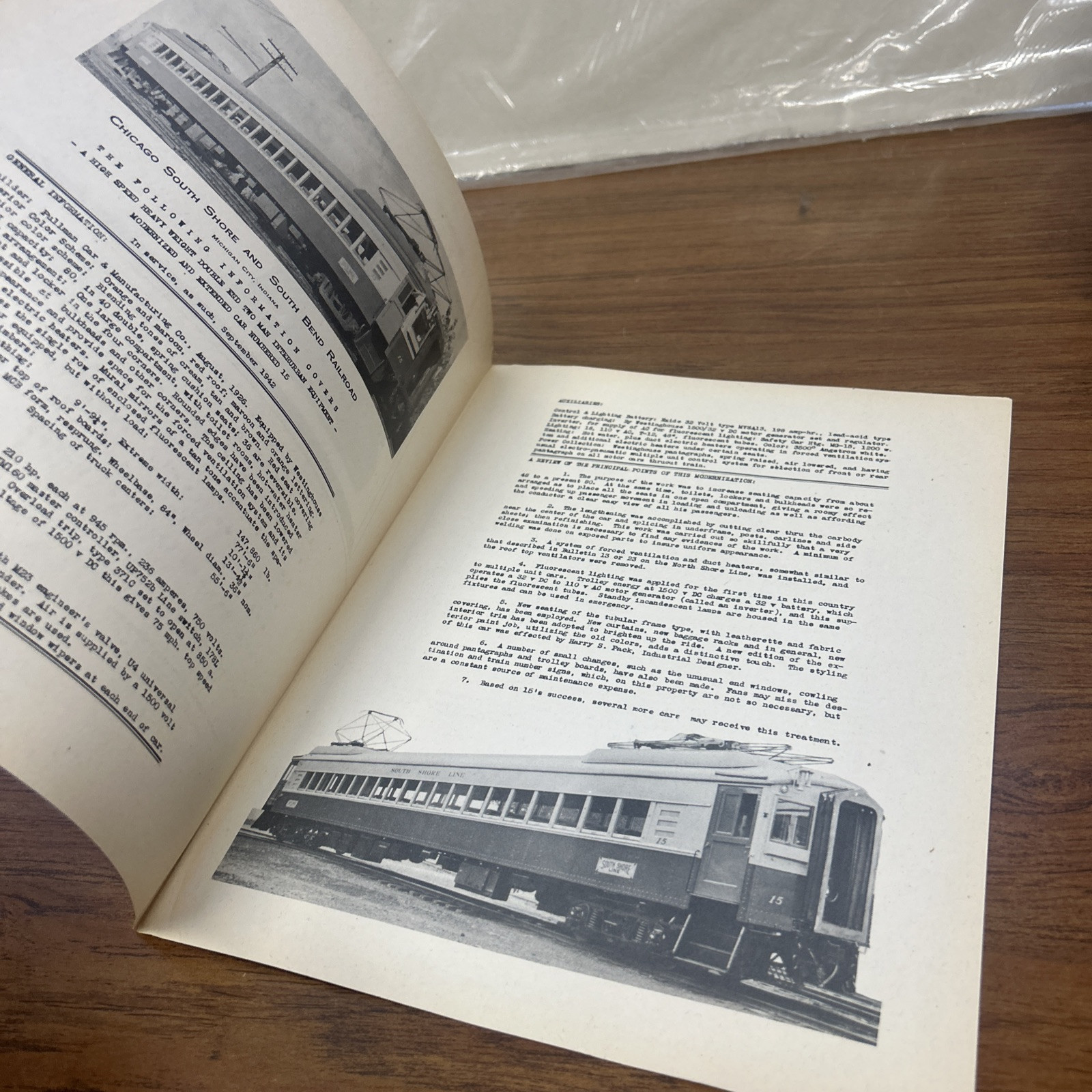 Central Electric Railfans’ Association 1942 South Shore Line Modernization Car15
