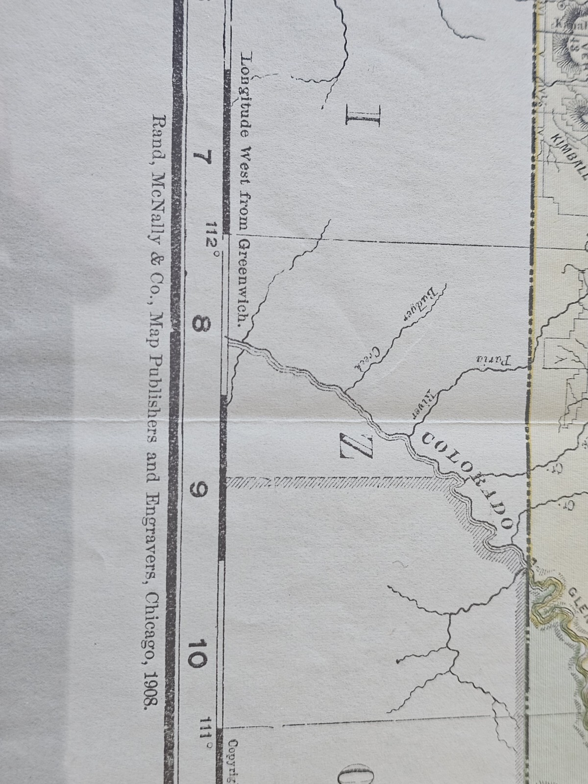 OLD RAND MCNALLY POCKET SHIPPERS GUIDE & RAILROAD MAP 1908 COLLECTIBLE TRANSPORT