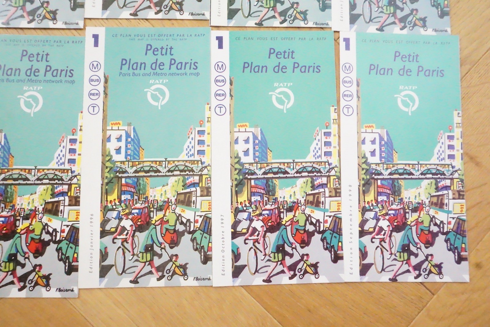 France Francais RAPT SNCF Railway Bus Tram Map Collection Ref B