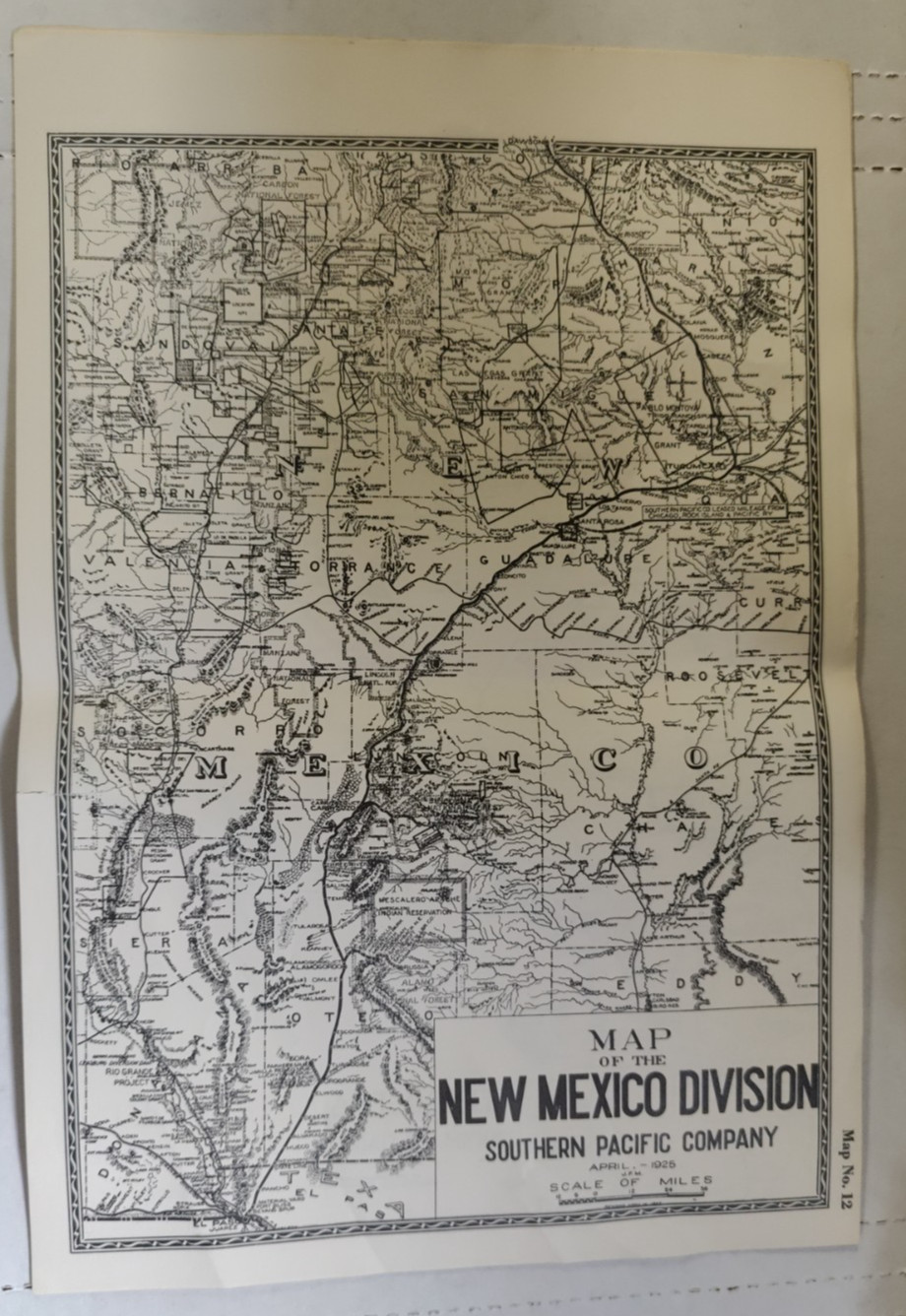 Vintage Railroad Maps, Railroad Timetable. See Discussion; Good Cond.