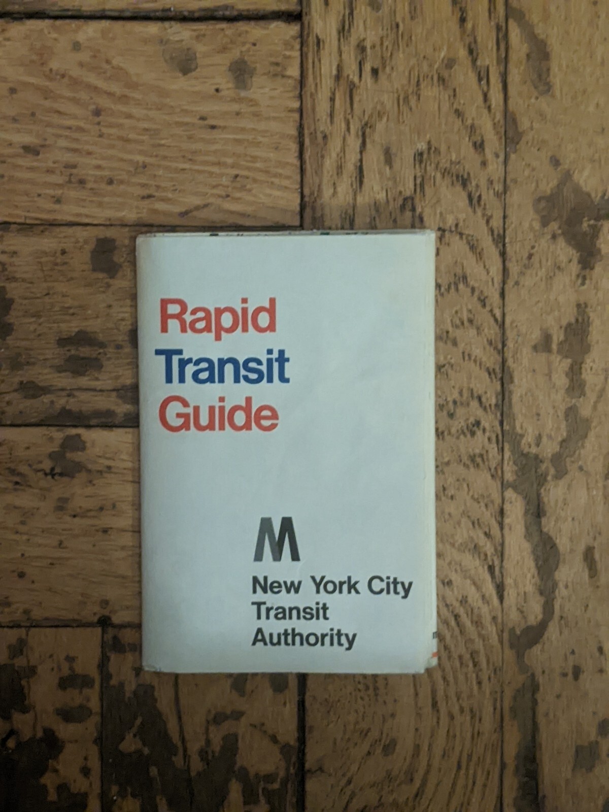 NYC Subway Rapid Transit Guide and Map – 1969