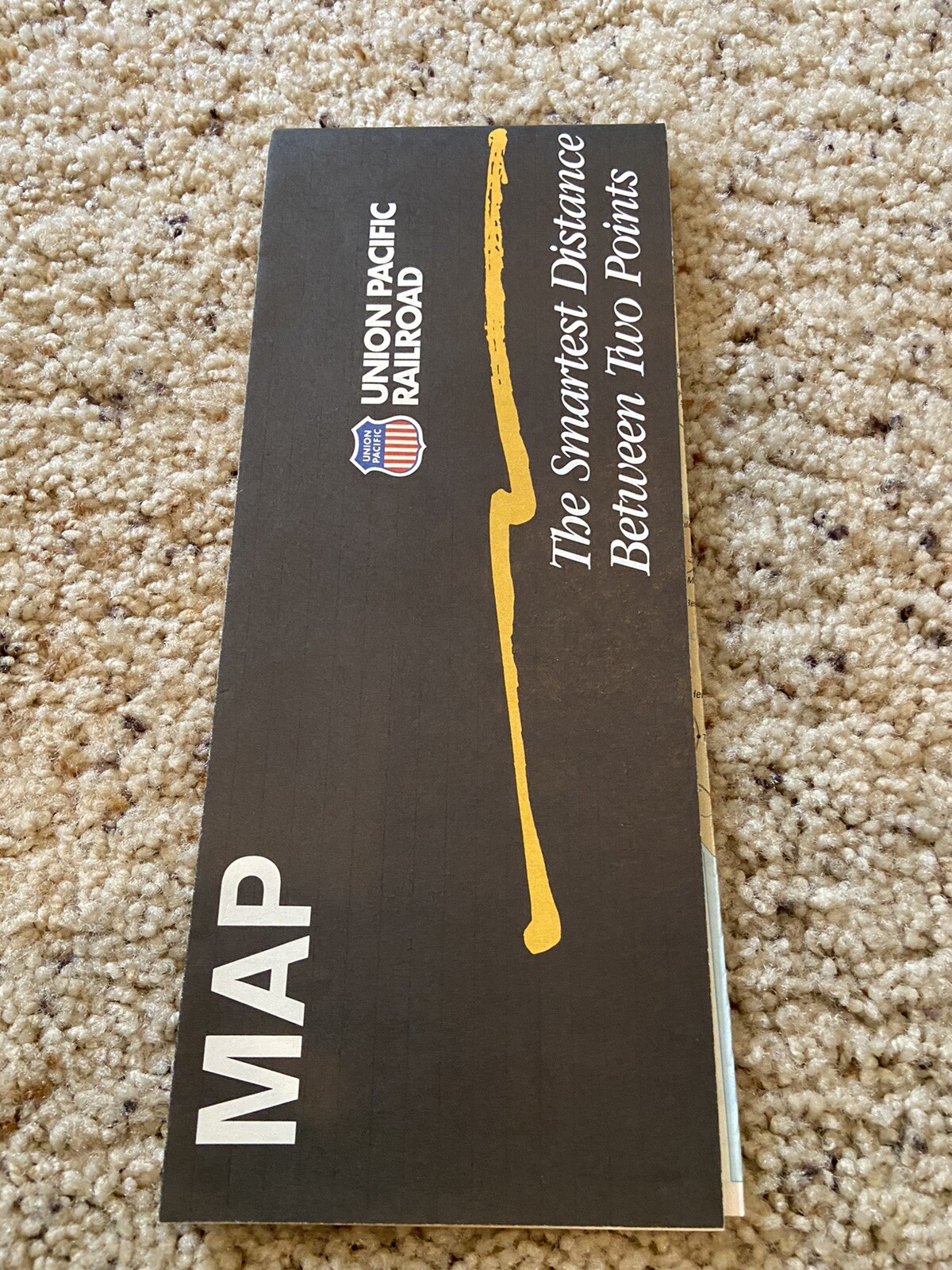 Union Pacific Railroad 1988 System Map