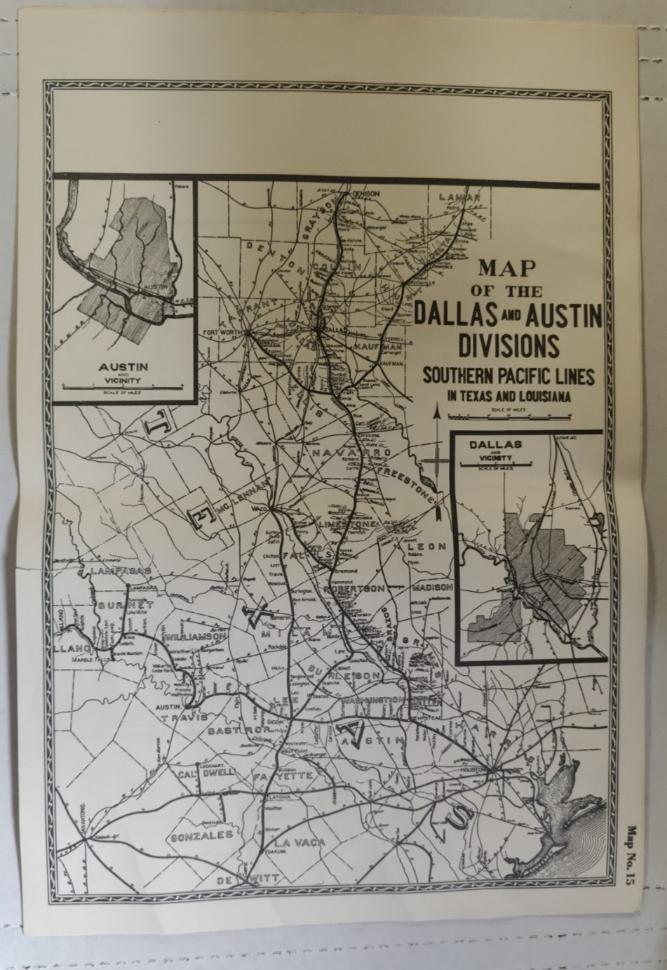 Vintage Railroad Maps, Railroad Timetable. See Discussion; Good Cond.