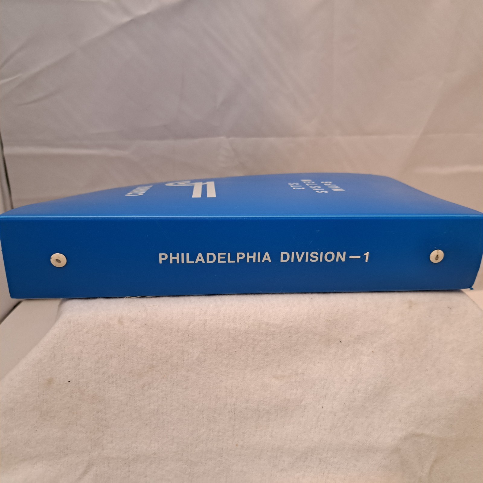 Conrail ZTS Maps Philadelphia Division Stations Department Quality Control 1987