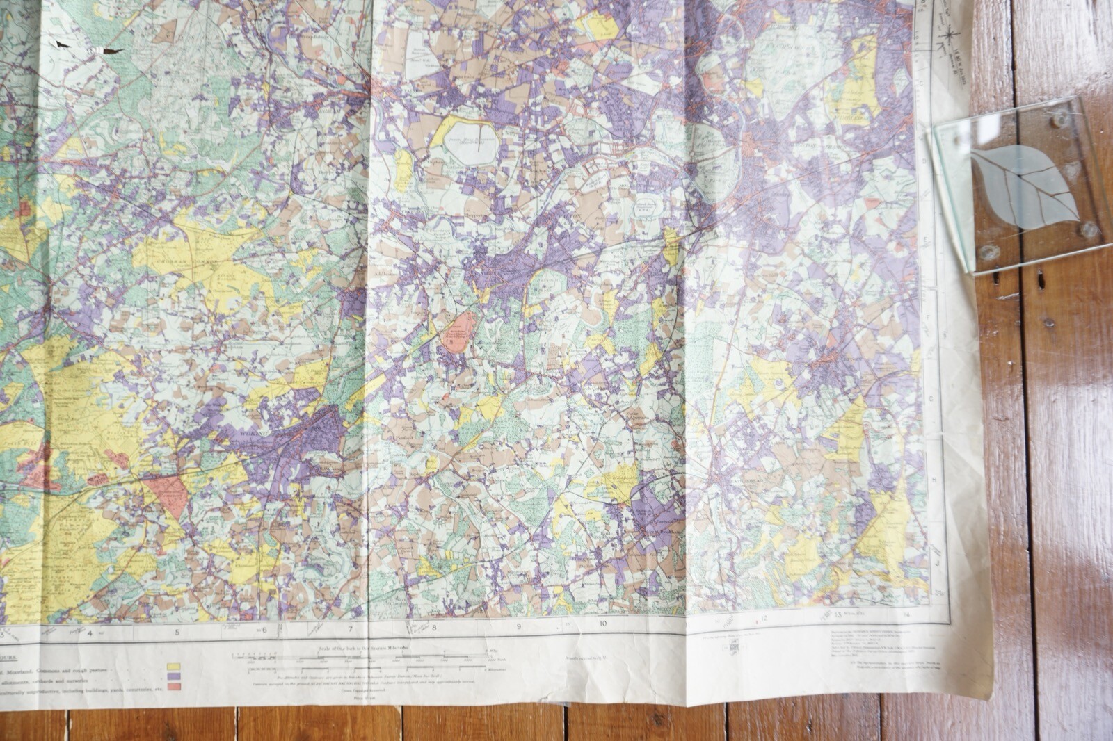 1933 Windsor Land Utilisation Survey Railway OS Map