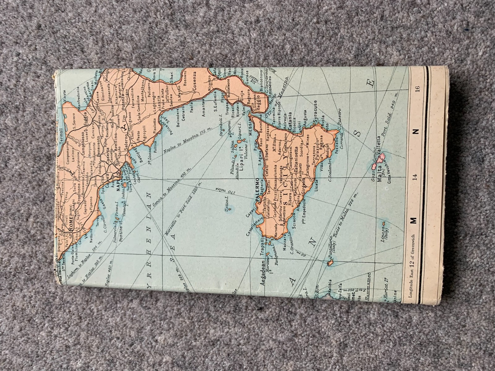 LMS Map Of Europe showing LMS routes to the continent