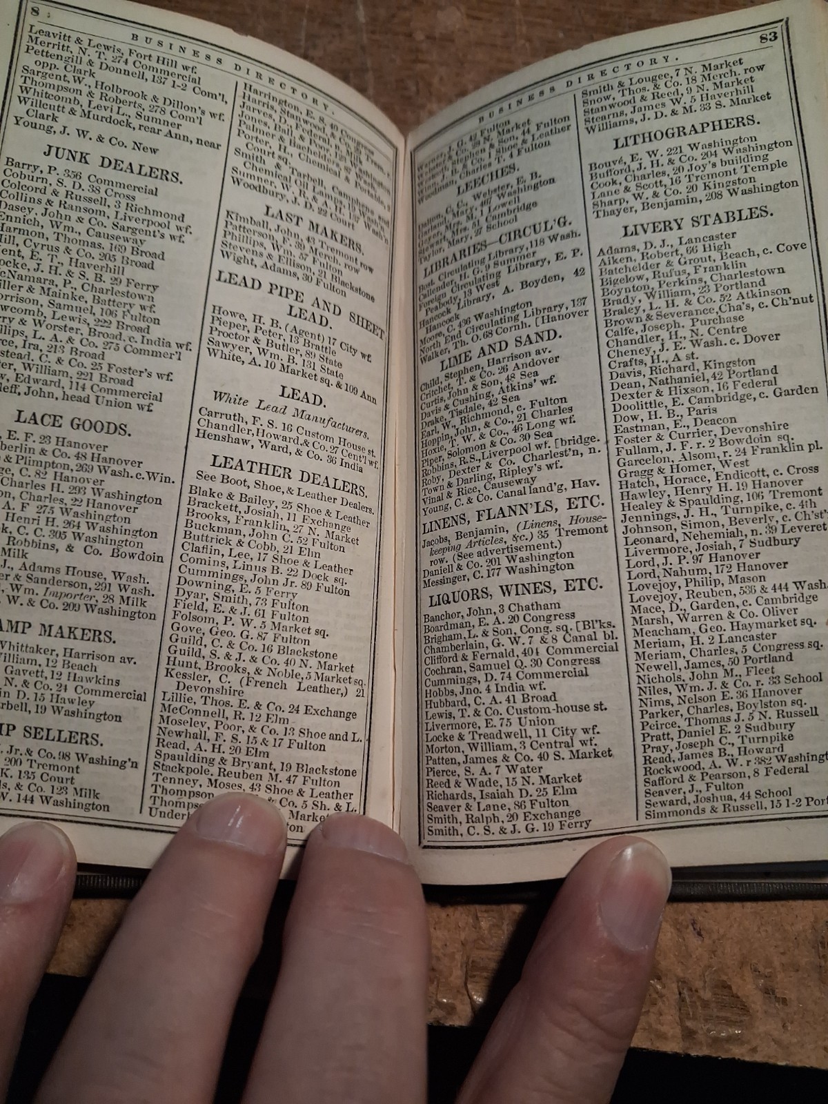 1847 Boston Almanac Many Railroad maps