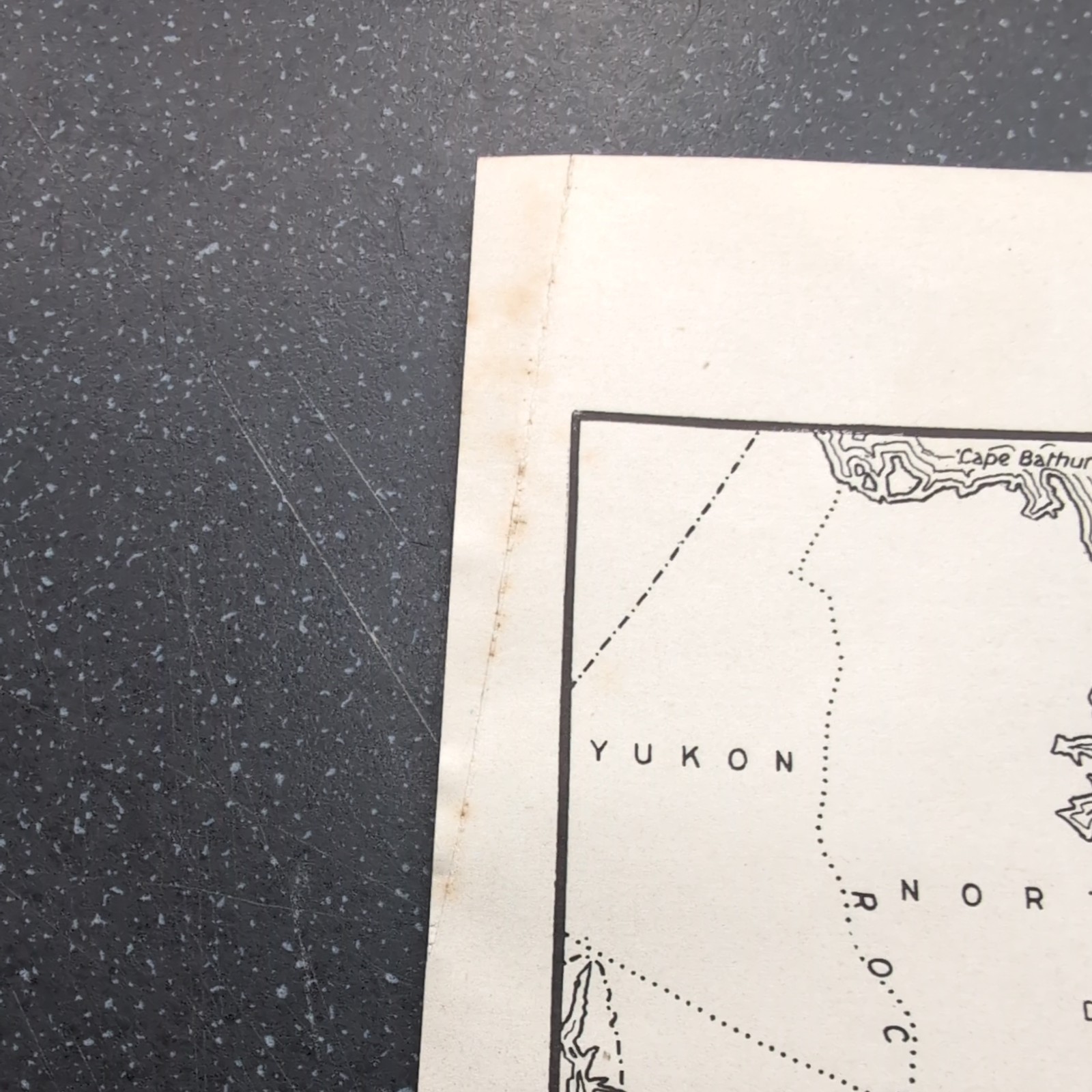 Original 1923 Map Of The Railways Of Canada