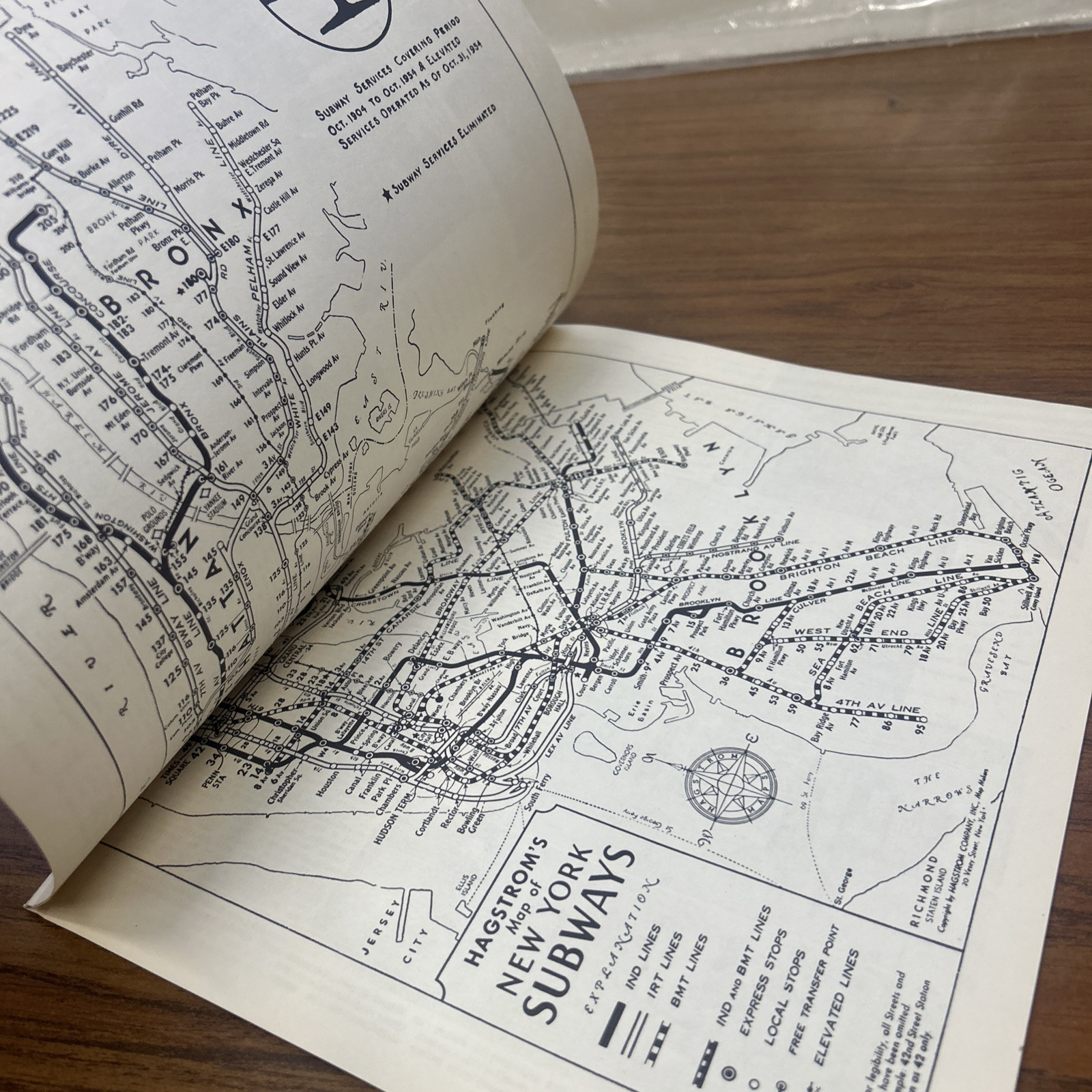 Oct 1954 Electric Railroads New York Subways Fifty Years Of Millions!