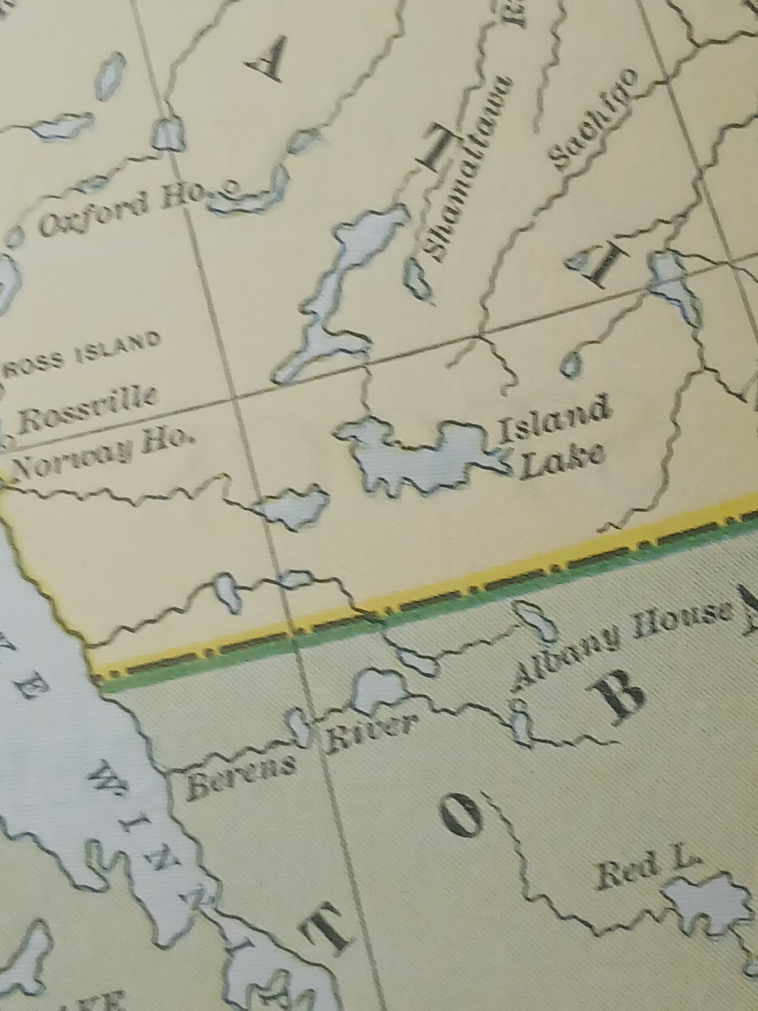 ~1898 ANTIQUE Railroad Map WESTERN CANADA Train Route Railway Stations 9″x 11″