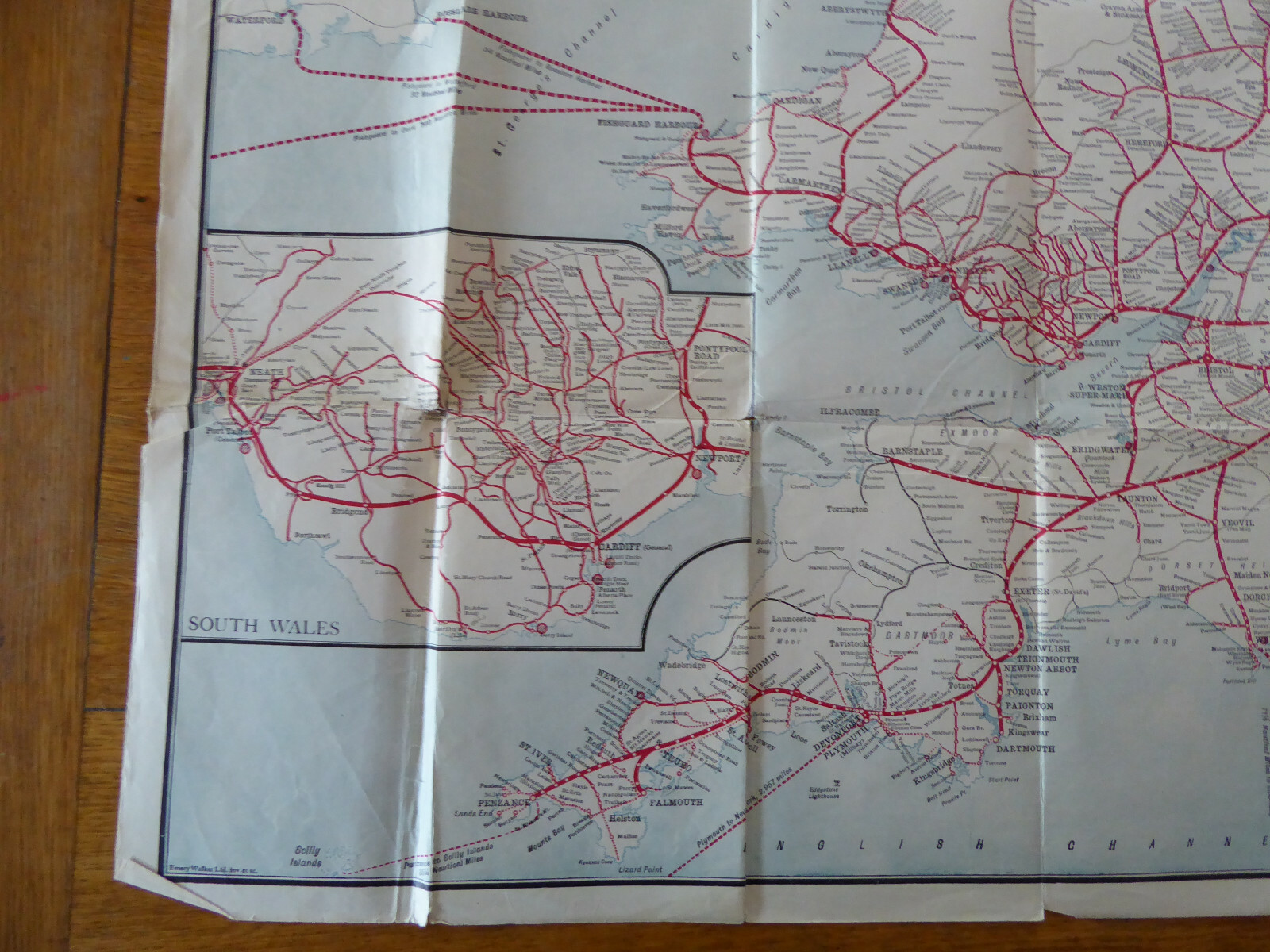 Map of GWR System
