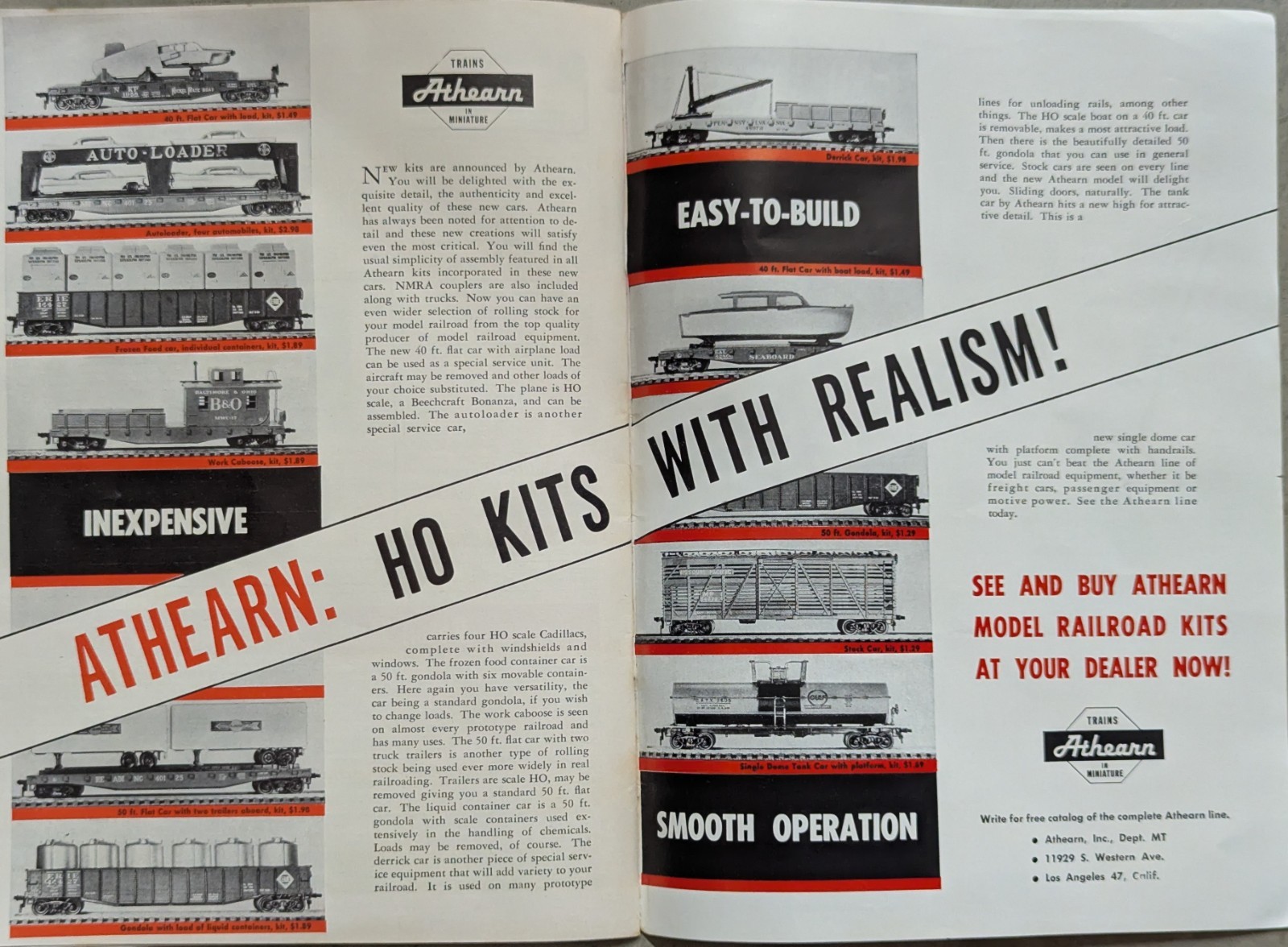 ***VINTAGE 1959 MODEL TRAINS RAILROADING MADE EASY MAGAZINE***