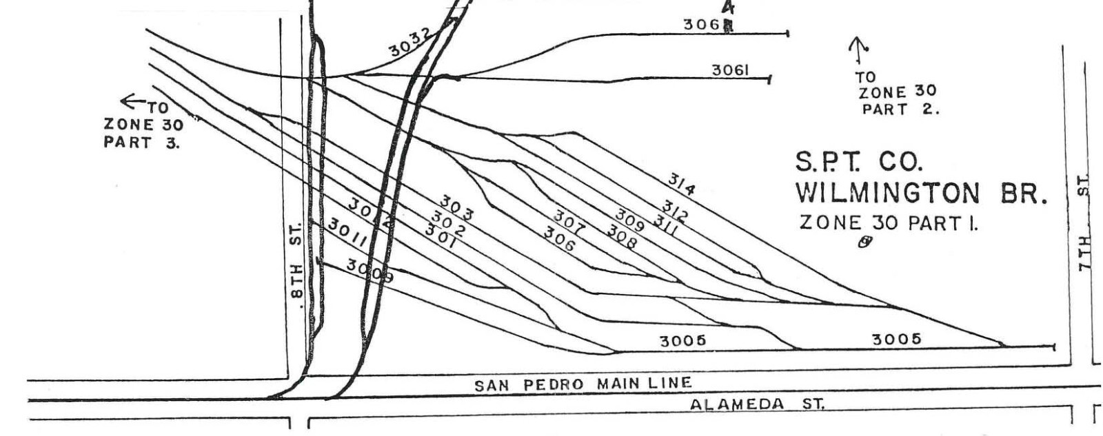 Southern Pacific RR 1982 Wilmington Branch SPINS Z 30-32 70-78 PDF Pages on DVD