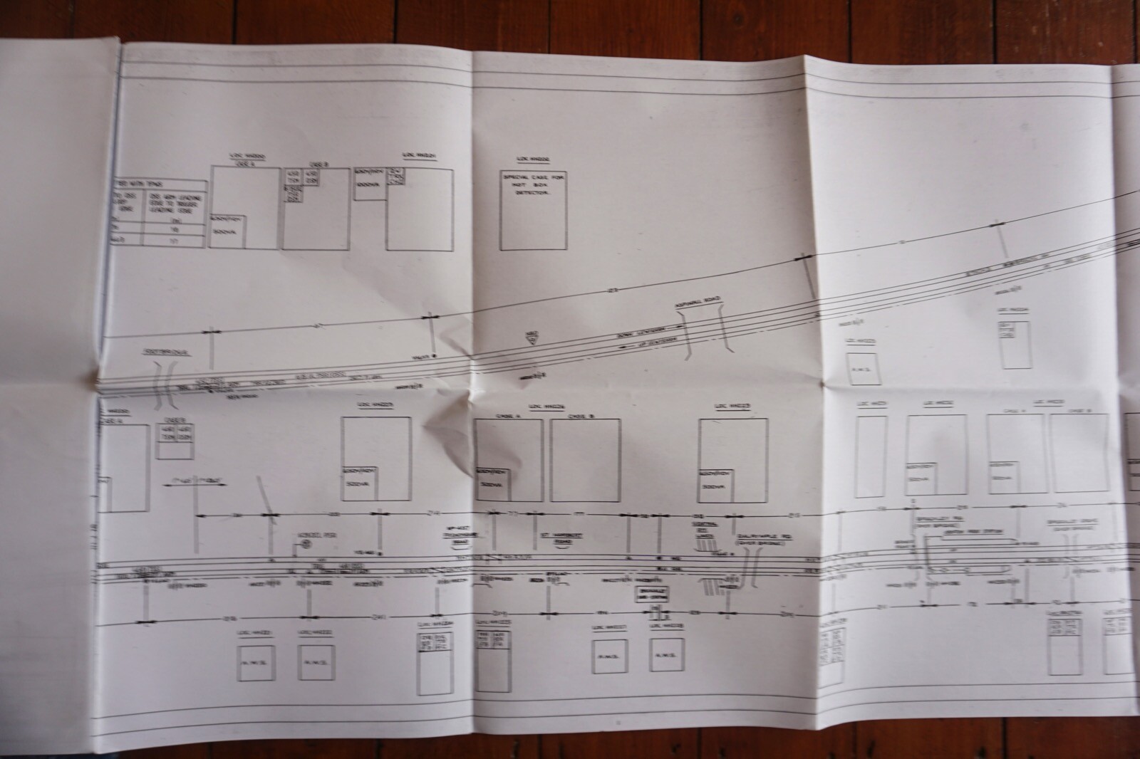 1983-92 Victoria Herne Hill Nunhead Catford British Rail Railway Track Plan Map
