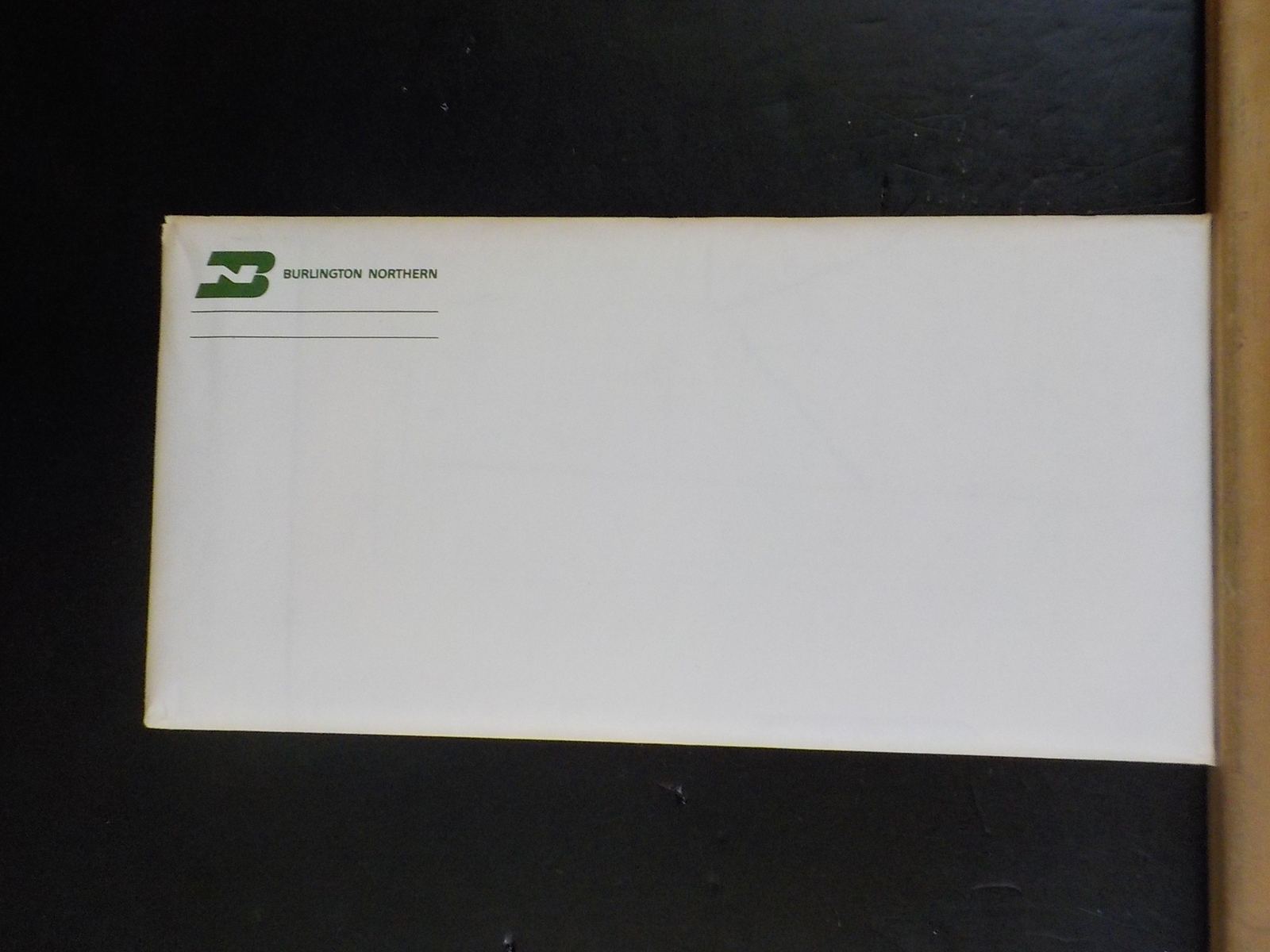 Map Burlington Northern Oklahoma State Railroad Map 1983 August