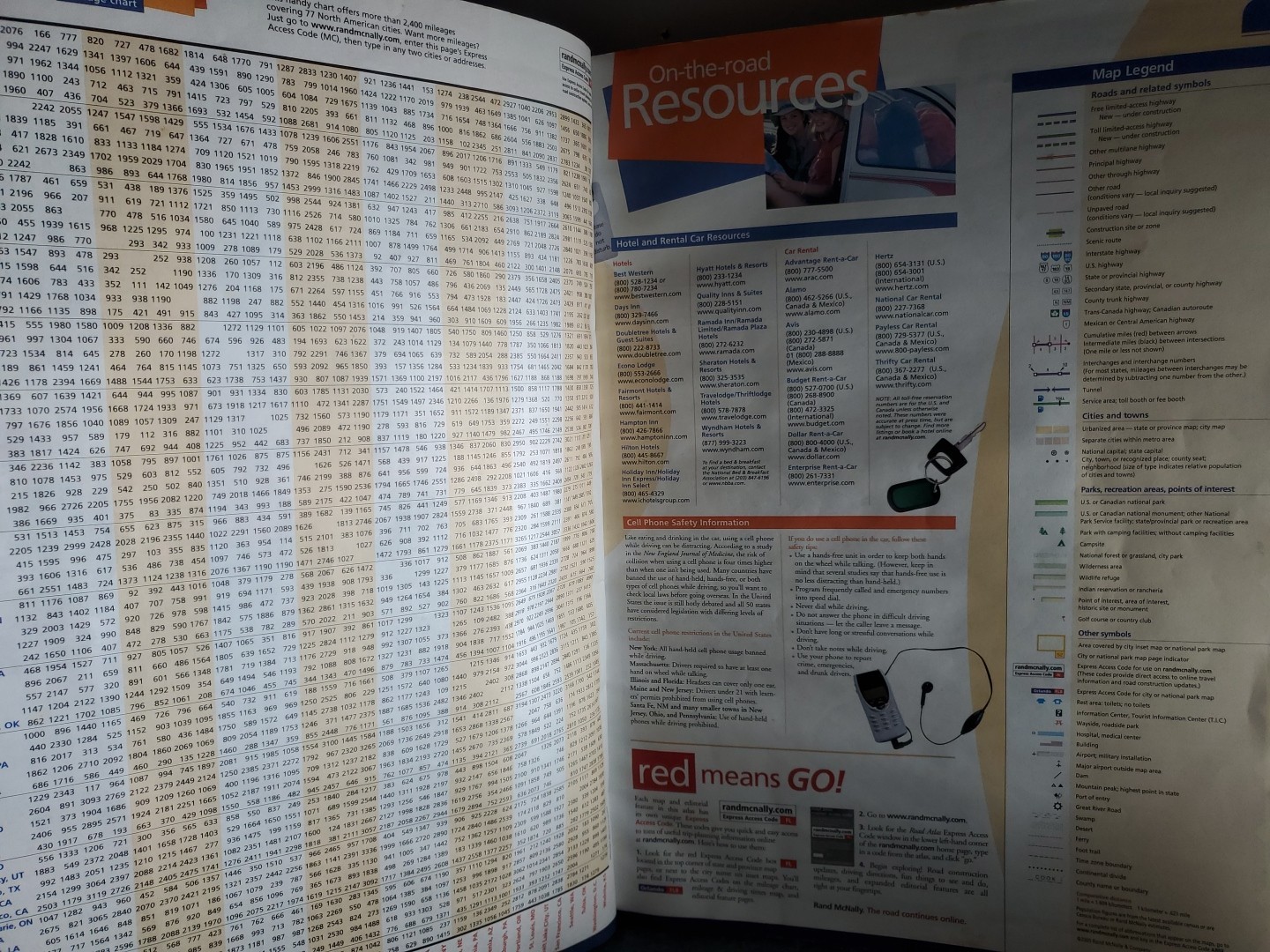 Rand McNally Road Atlas Large Scale 2005 USA Maps 32% Bigger 4800 Updates