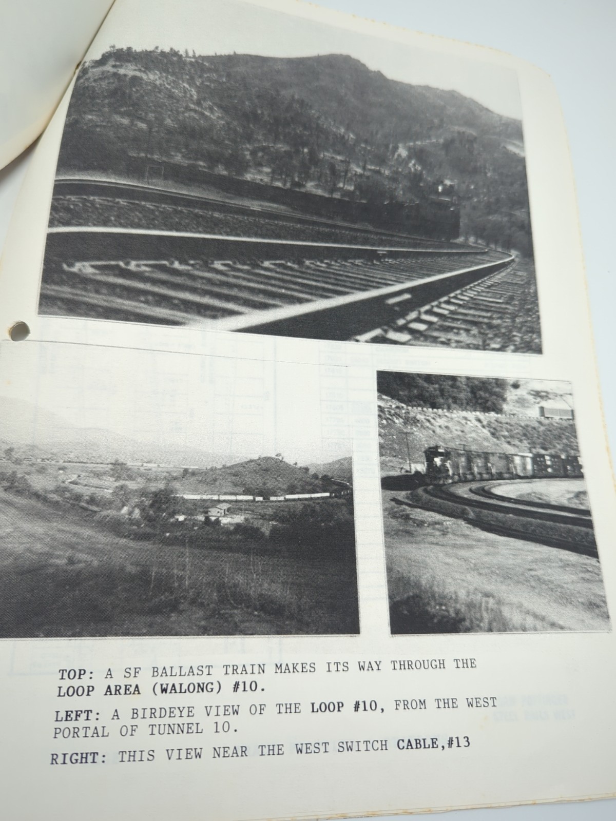 TEHACHAPI 1991 Rail Map and Guide – Sam Pottinger Steel Rails West