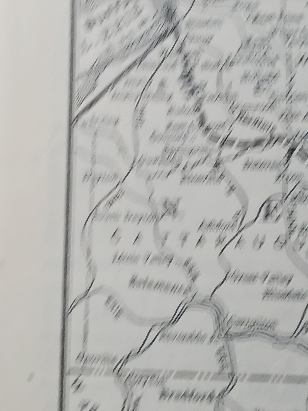 ~1904 BUFFALO & SUSQUEHANNA RAILROAD Vintage Detail Railway Map + Report Coal RR