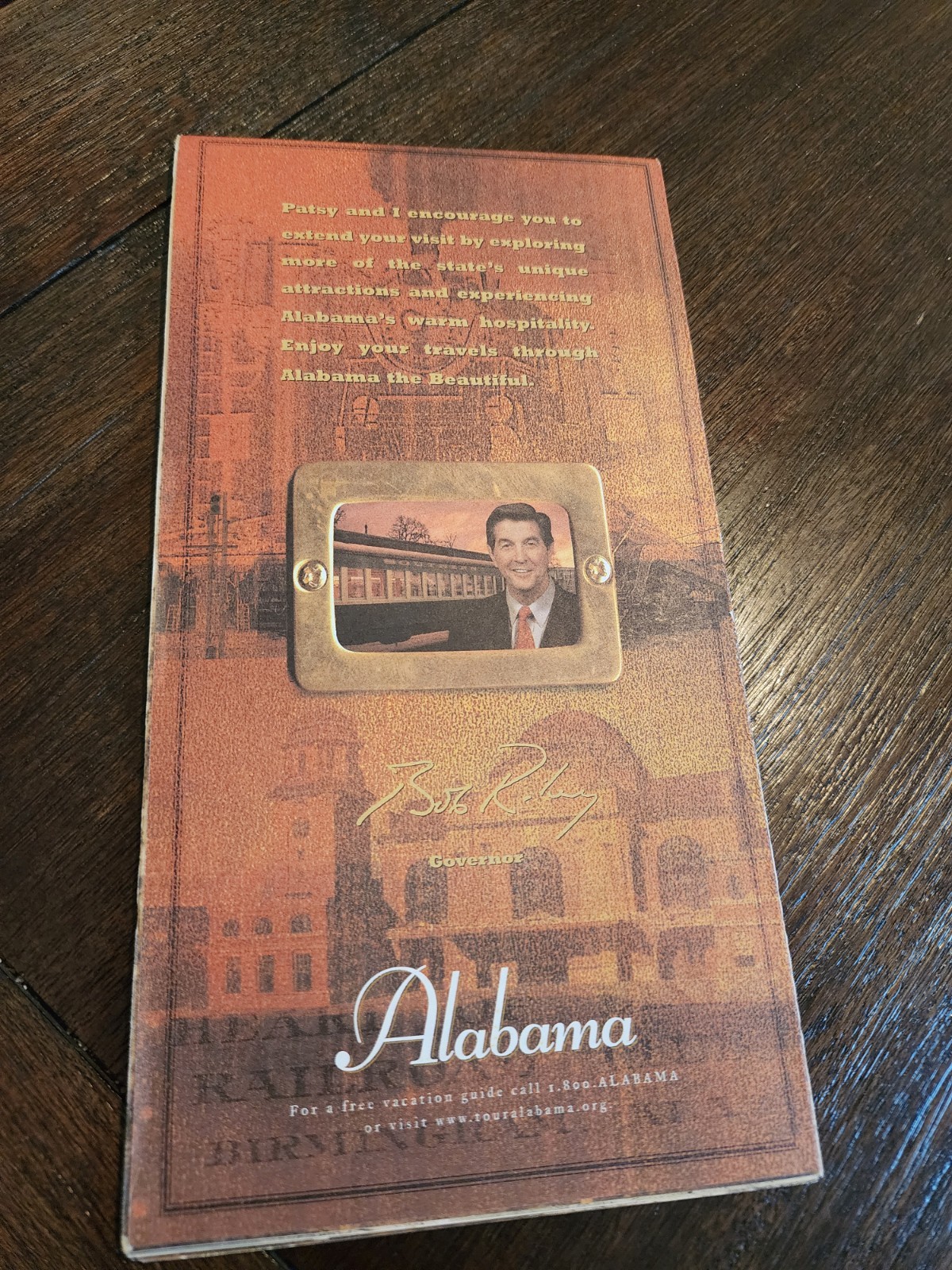 Huge Foldout 2001/02 Alabama Rail Map