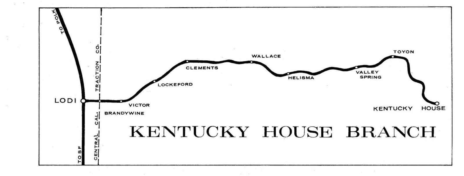 Southern Pacific RR 1976 Kentucky House Branch SPINS PDF pages on DVD