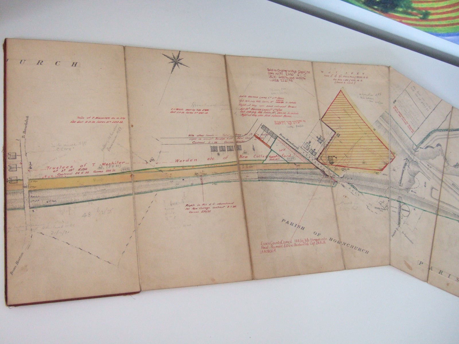 BARKING AND UPMINSTER WIDENING original Engineering Plan. 1920s/30s. LMS. VGC.