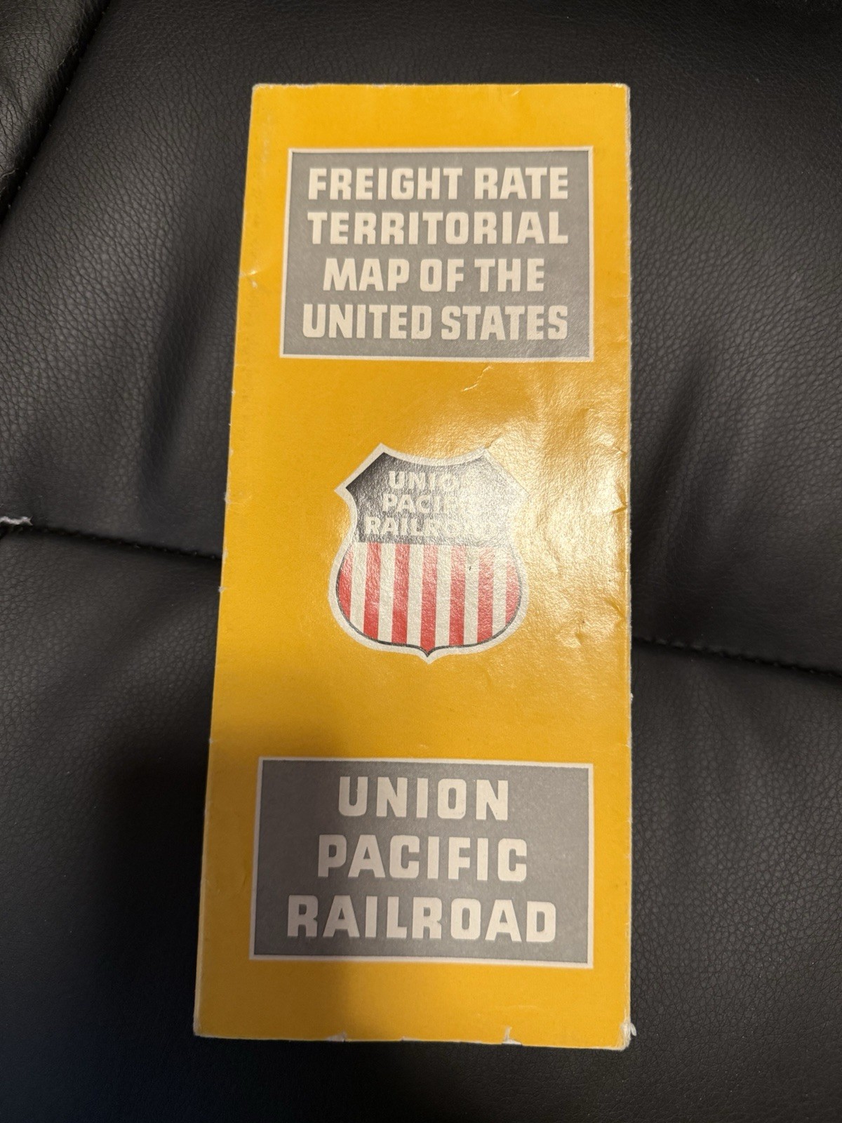 1952 Union Pacific Freight Rate U. S. Map