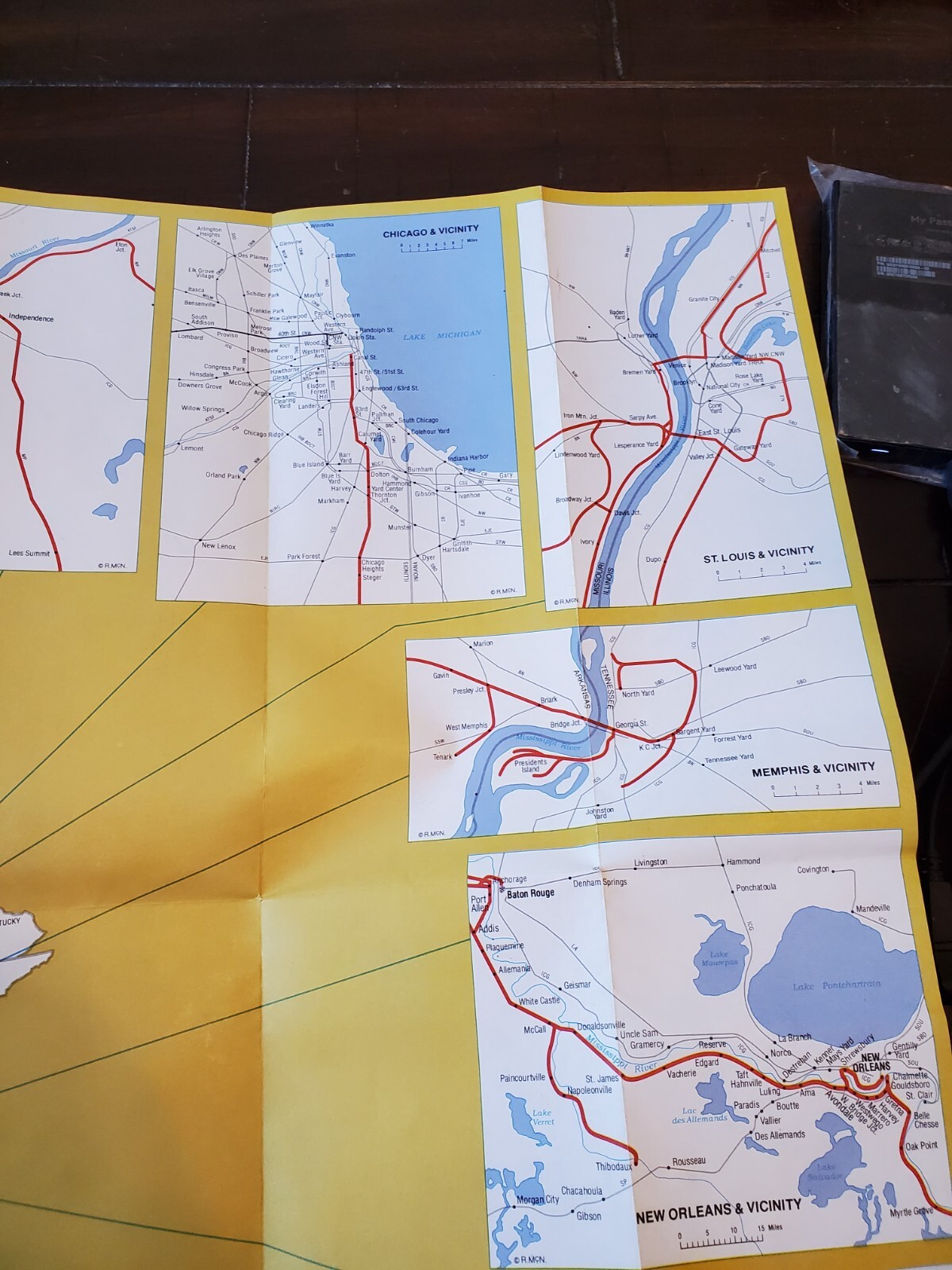 UNION PACIFIC SYSTEM MAP – 3/1984