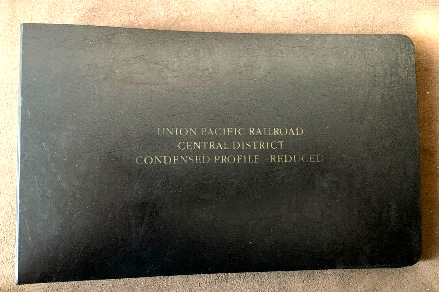 Union Pacific 1986 Central Region Railroad Issued Condensed Profile Book