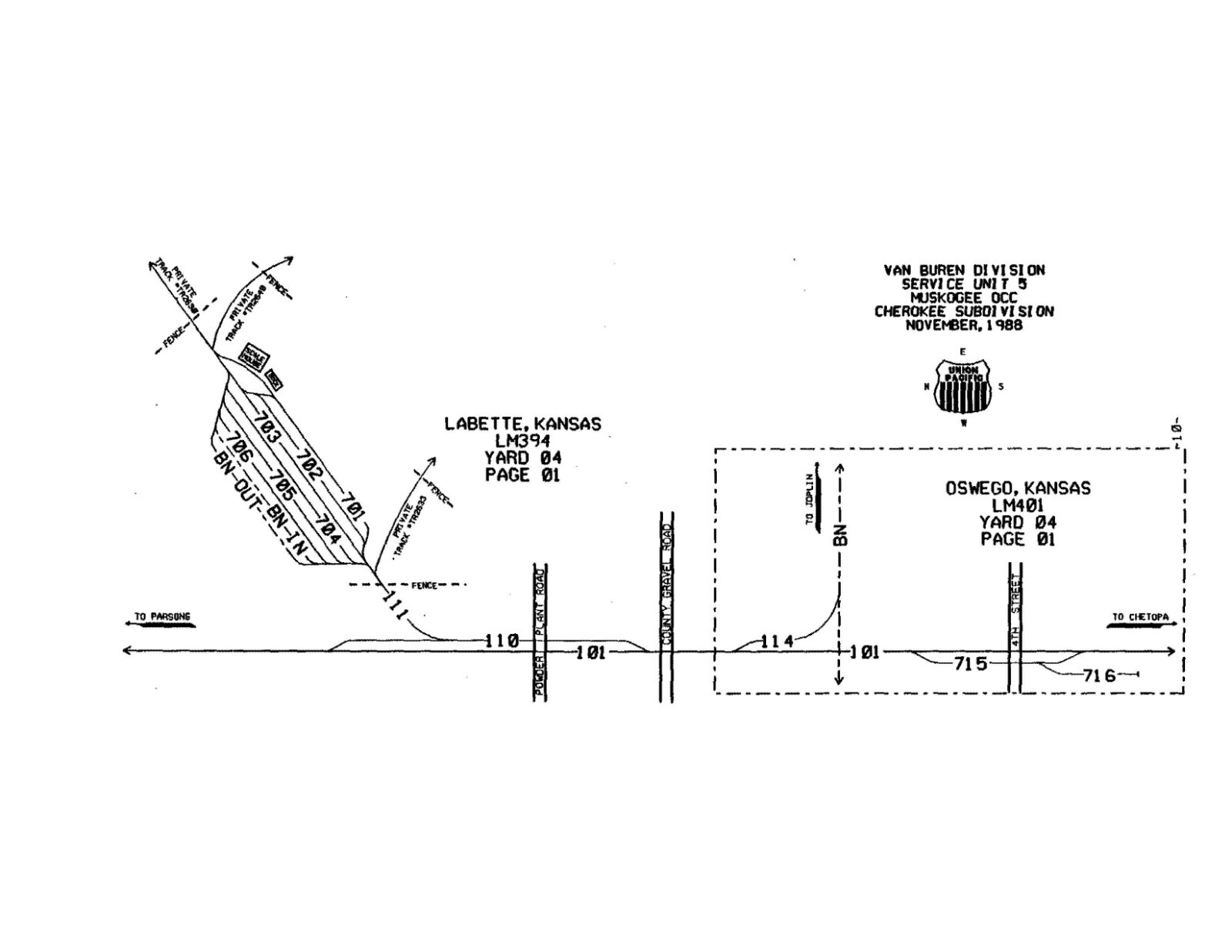 Union Pacific (MKT) 1988 Van Buren 5-Texoma 17 Units ZTS PDF pages on DVD