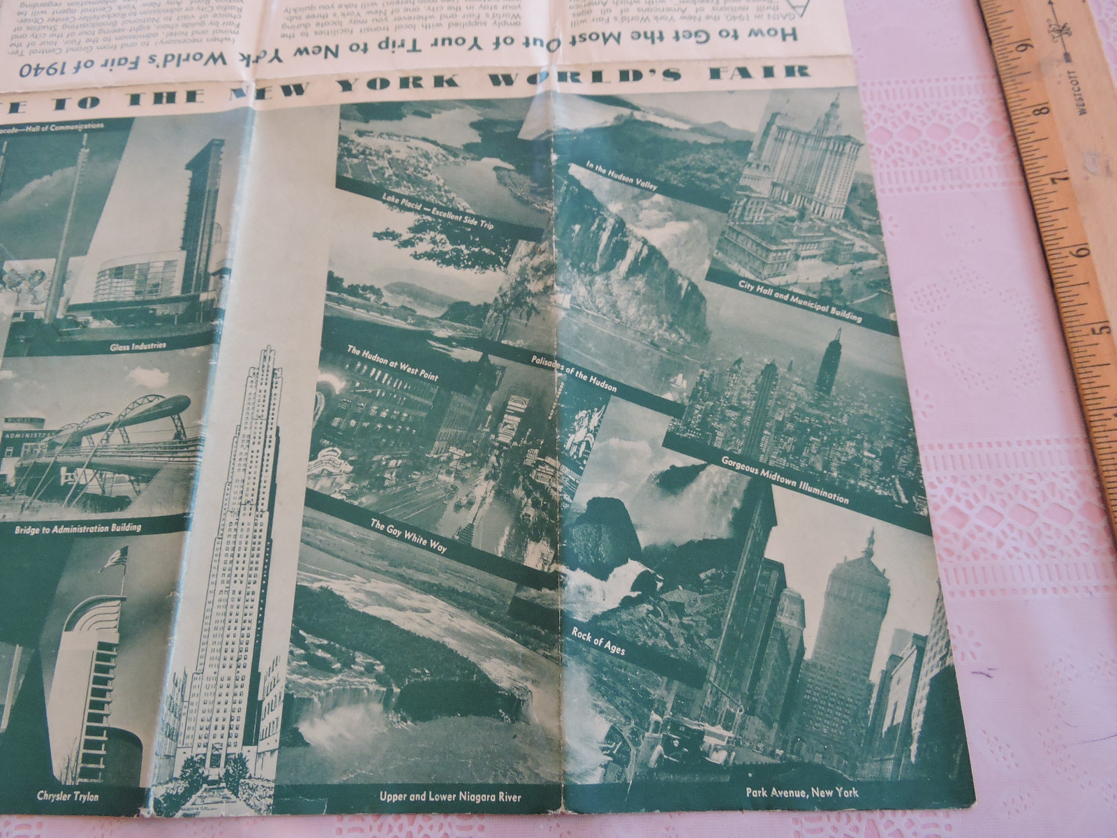 Foldout 1939 Transit Grand Central Terminal New York City Subway Map NYC Bus IRT