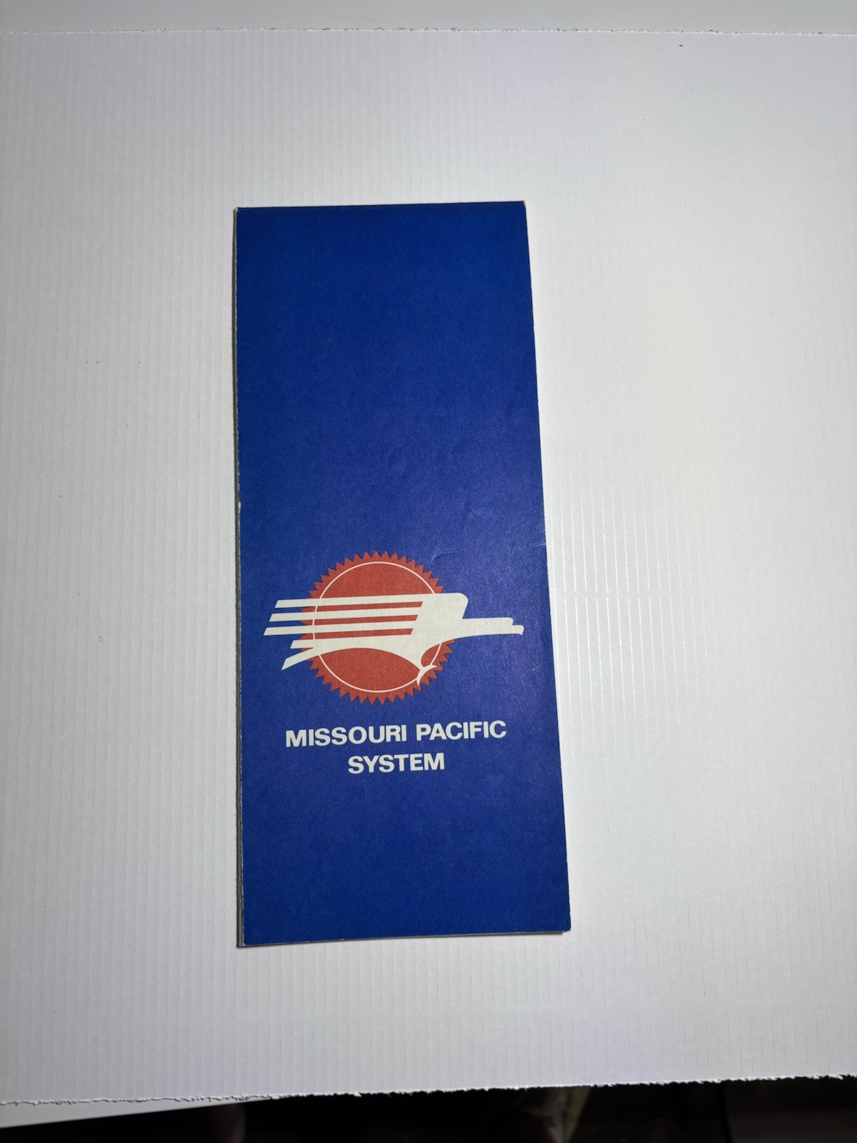 Missouri Pacific System Fold Out Map 1974