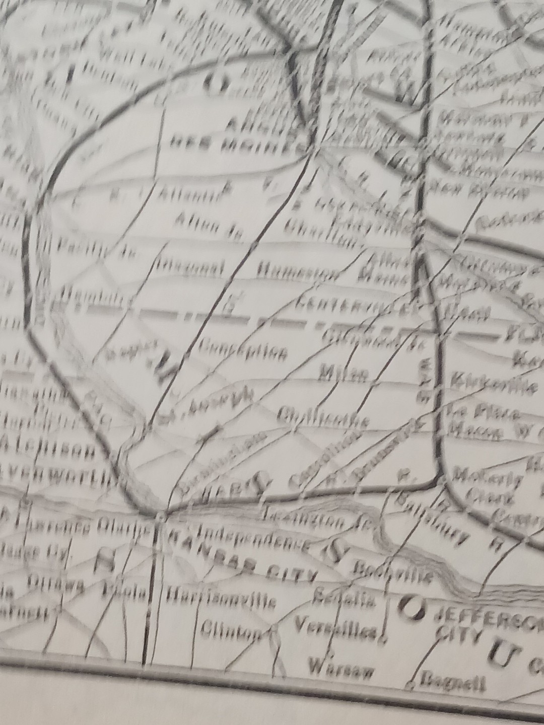 1905 Train Route Map + Report Minneapolis & St Louis Railroad Kalo Angus Iowa