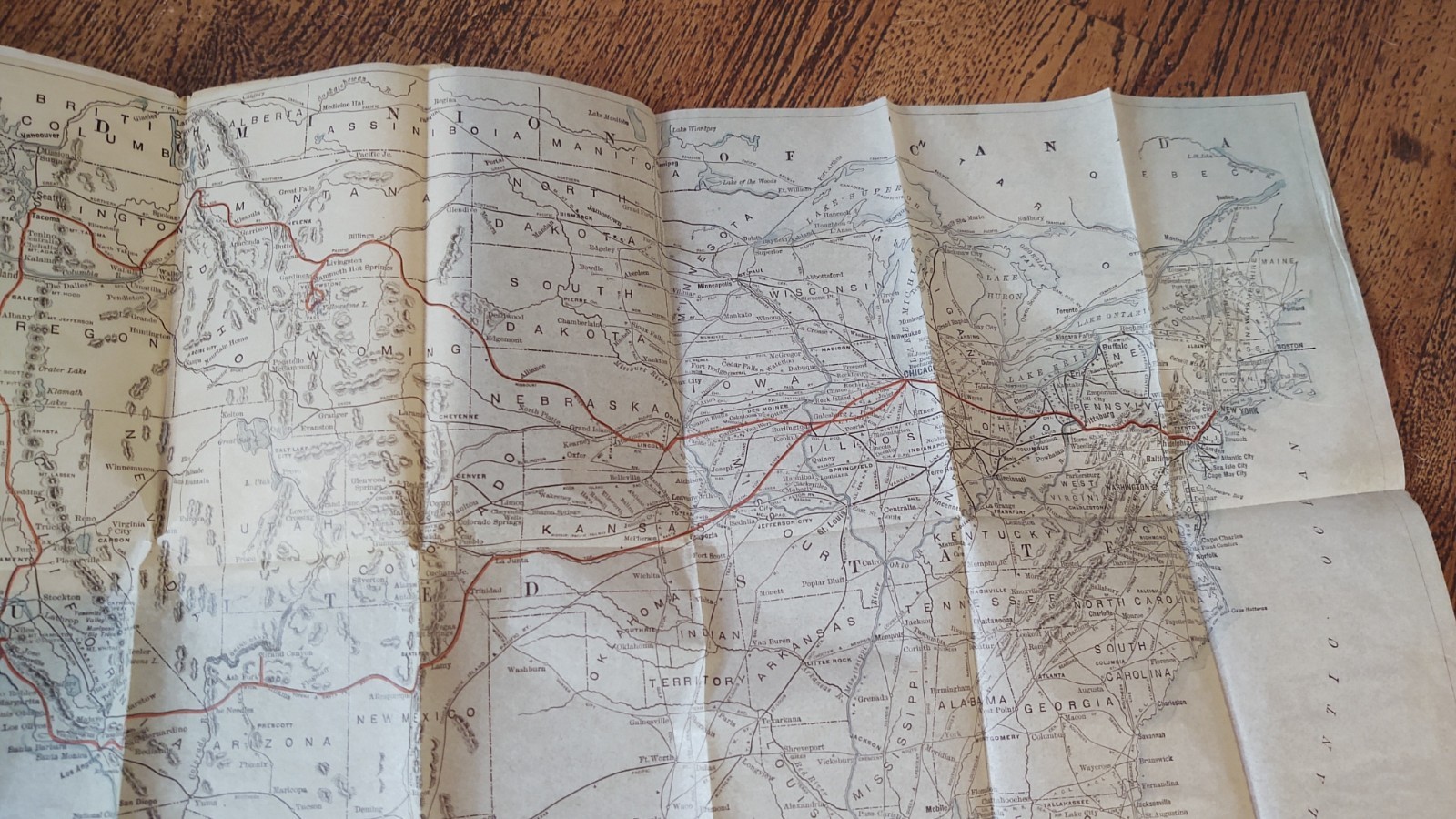 1903 Civil war GAR Books West Coast Yellowstone PRR Pennsylvania Railroad Map !