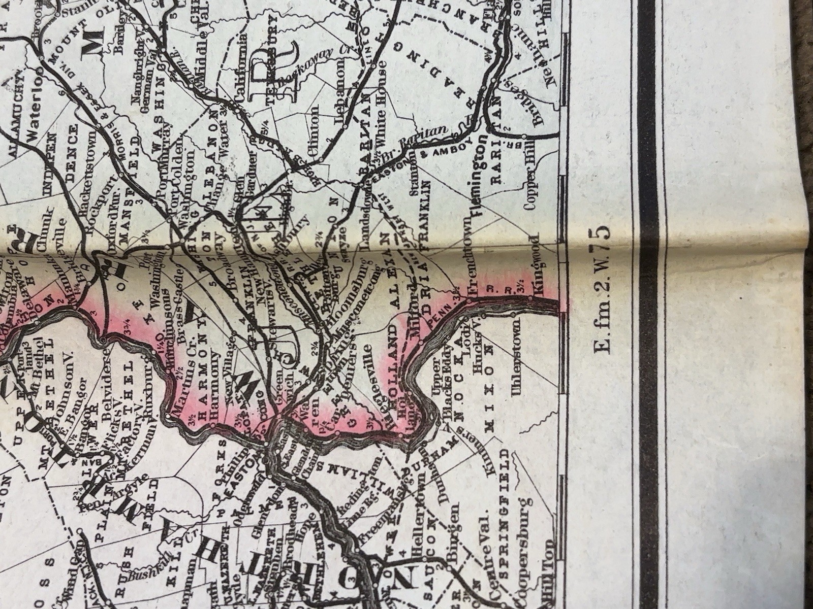 Railroad Collectibles Coltons Rail Road Map NY Canada 1883 & Romance Of Railway