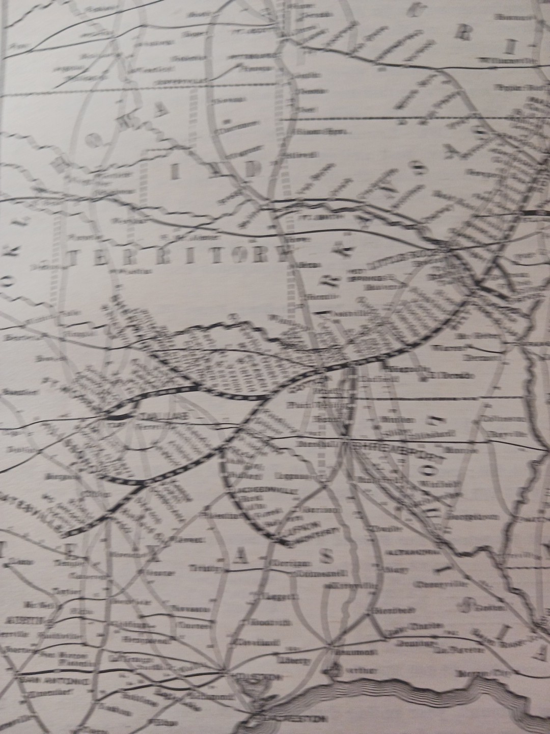 1905 Train Route Map + Report ST LOUIS SOUTHWESTERN RAILROAD Cotton Belt Route
