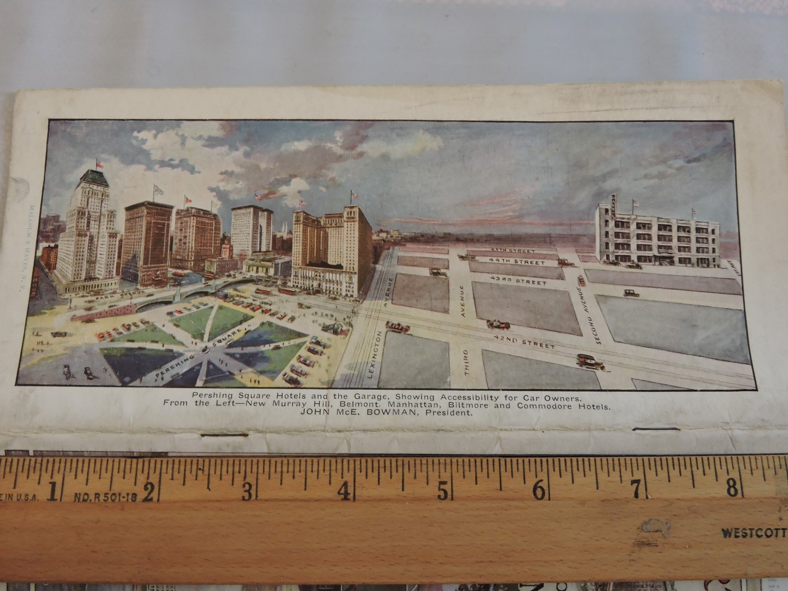 Rare 1920 LIRR Pershing Sq. New York City NYC Subway 32 page Map Brochure
