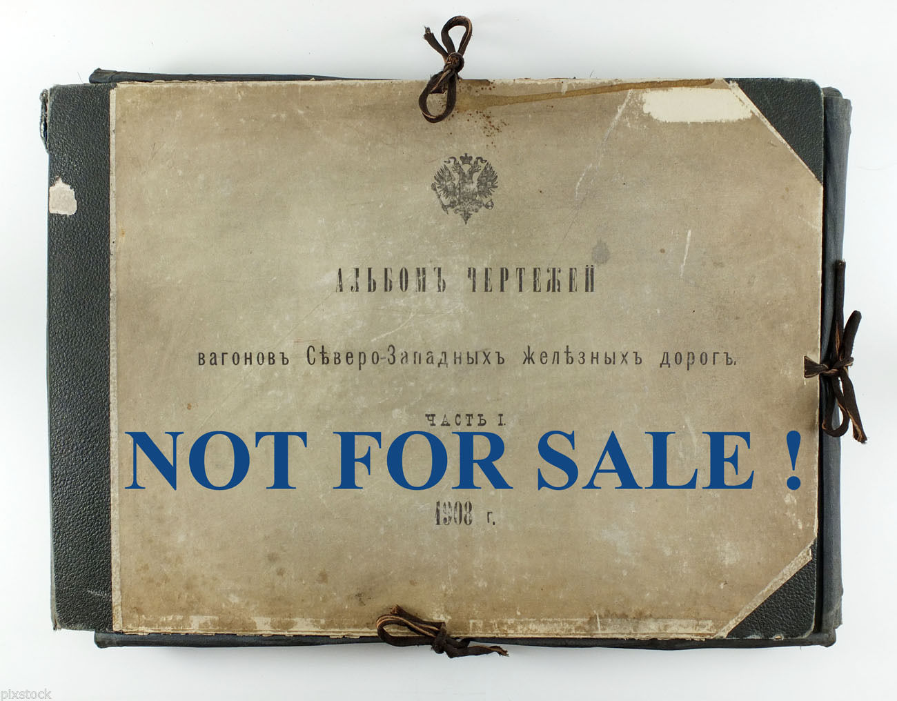 1908 Imperial Russia Railway SERVICE Wagon Series C Genuine BLUEPRINT Russian