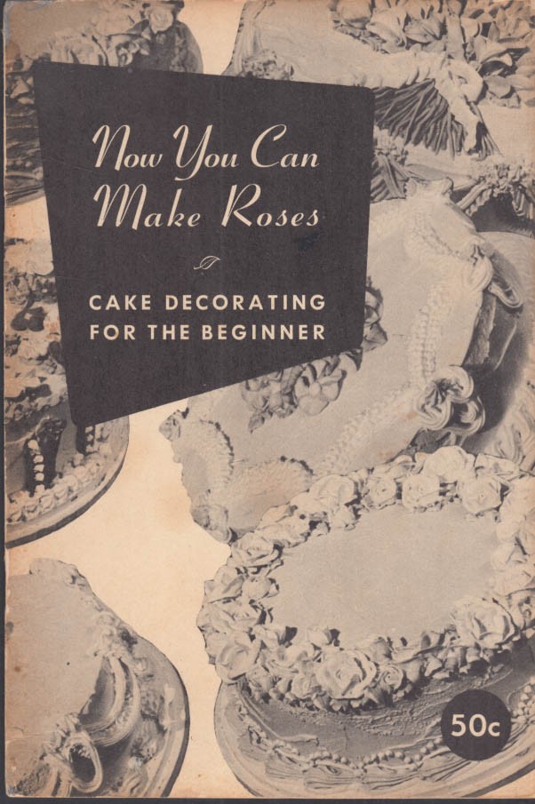 Ross Mfg Chefmaster Cake Decorating Instruction Booklet 1952