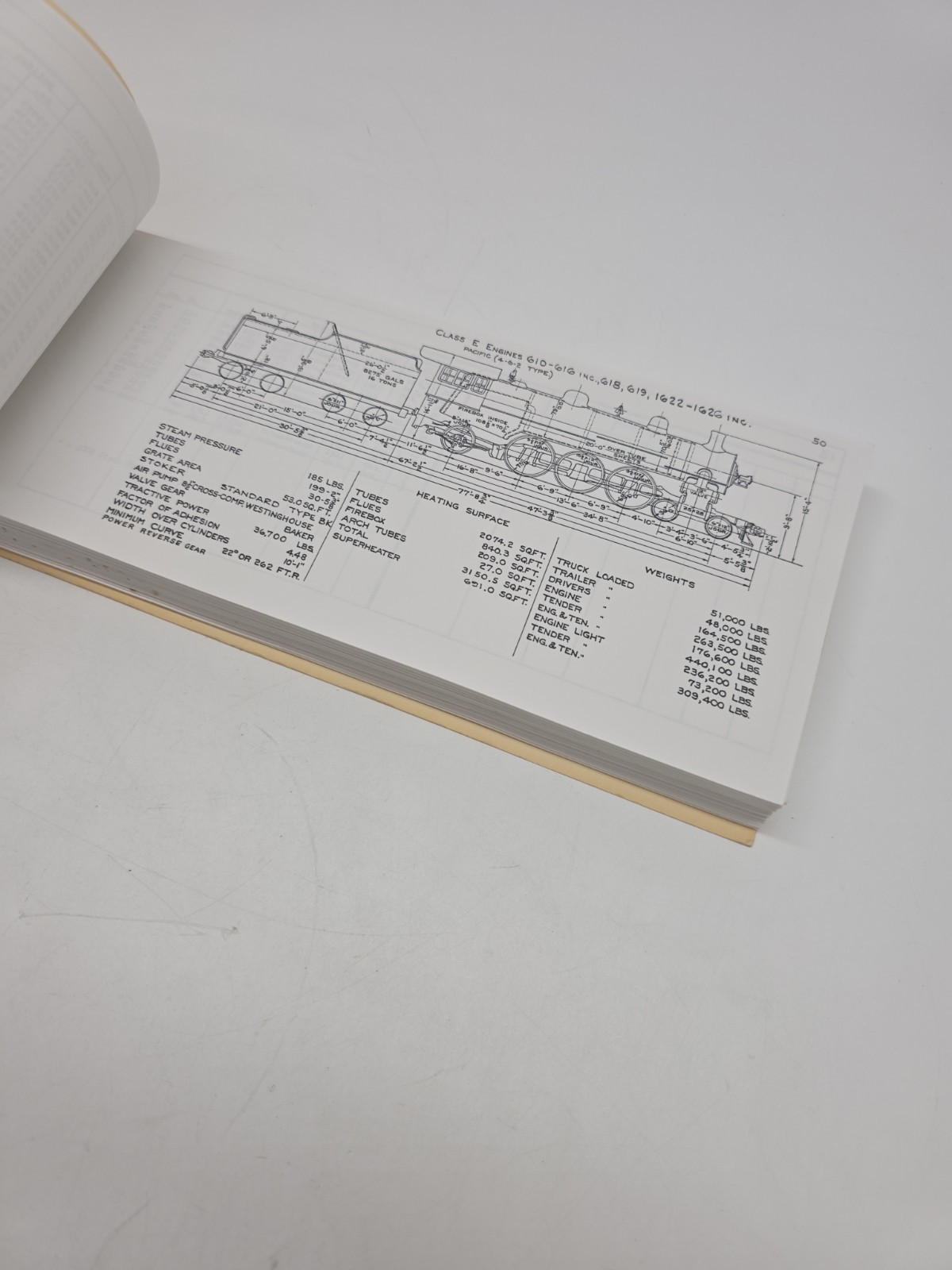 CHICAGO NORTH WESTERN RAILROAD LOCOMOTIVE BOOKLET PRINT DATA BLUEPRINT 1952