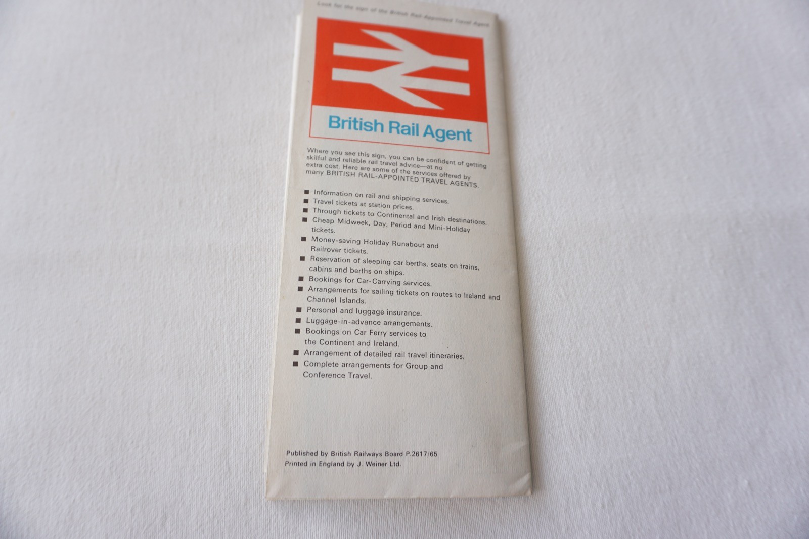 1965 Greater London Network Railway Map