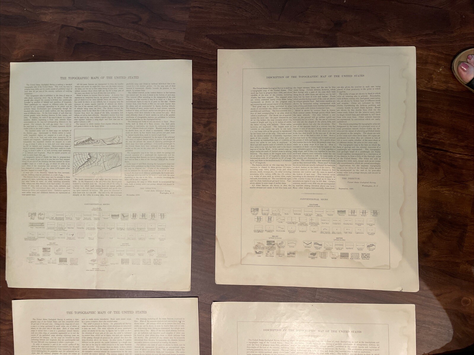 1917 ERIE RR Co Topographic Maps WOOSTER XENIA W COLUMBUS YOUNGSTOWN WESTERVILLE