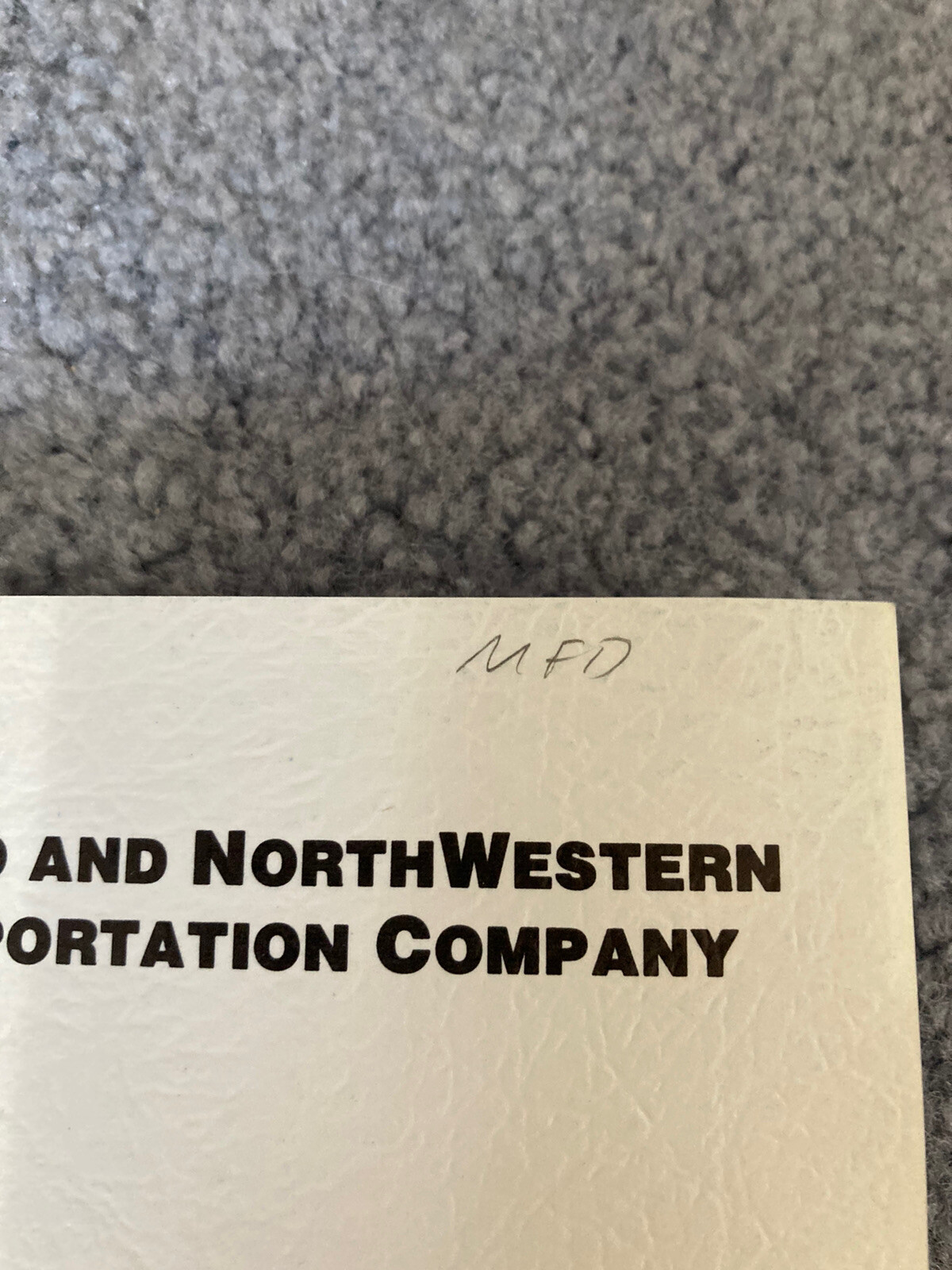 Chicago & North Western Railway 1985 System Map & Hazmat Handling Guide